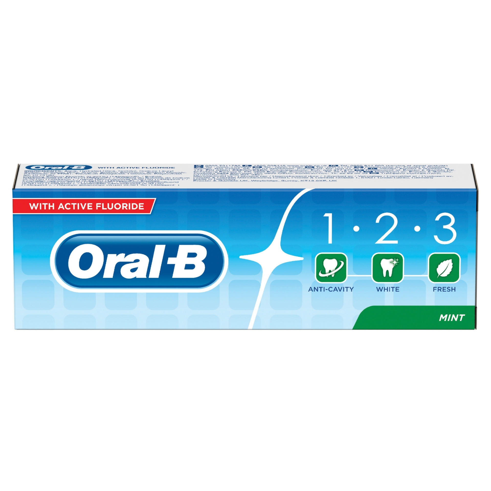 Picture of ORAL B 1.2.3. - MINT TOOTHPASTE