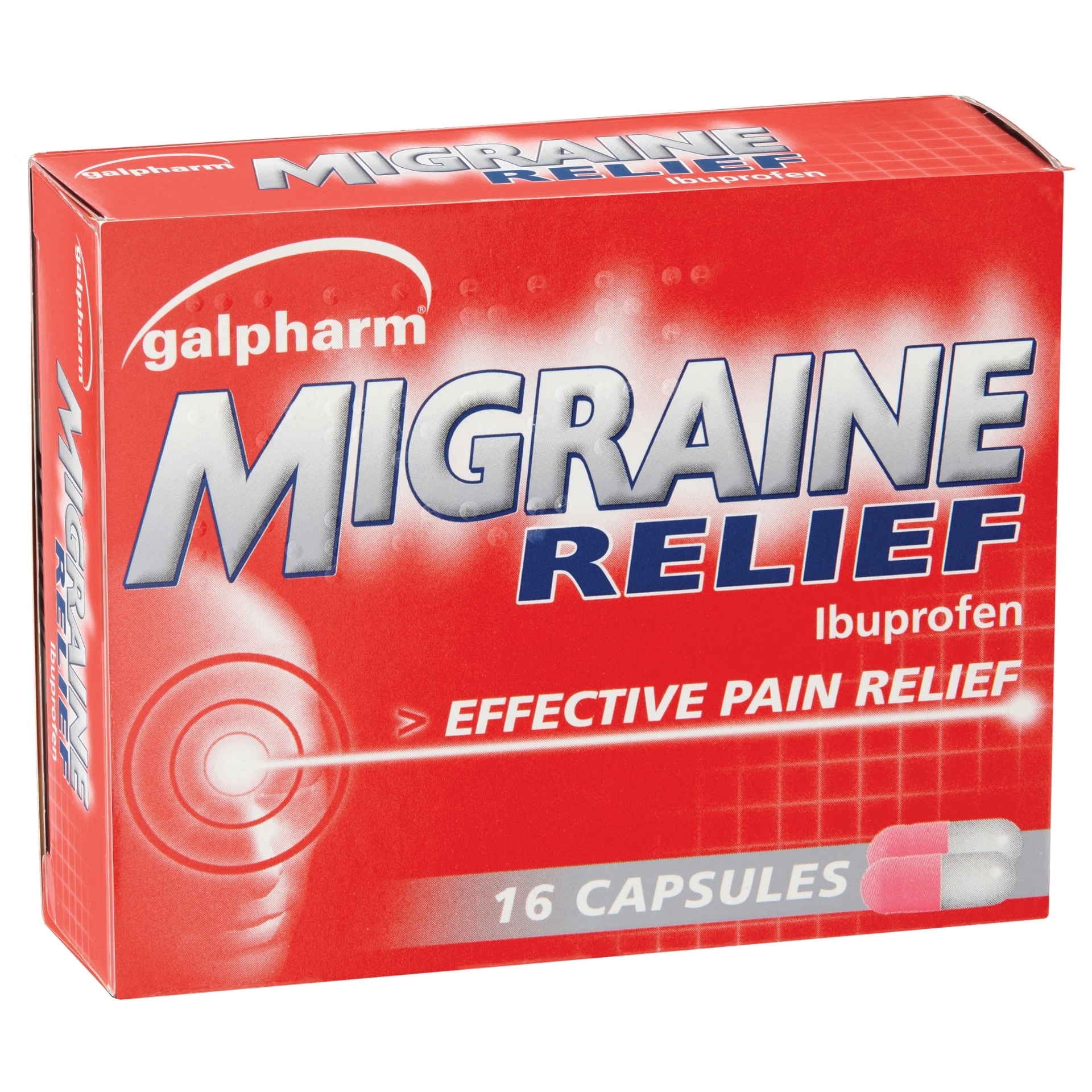 Picture of GALPHARM MIGRAINE RELIEF CAPSULES