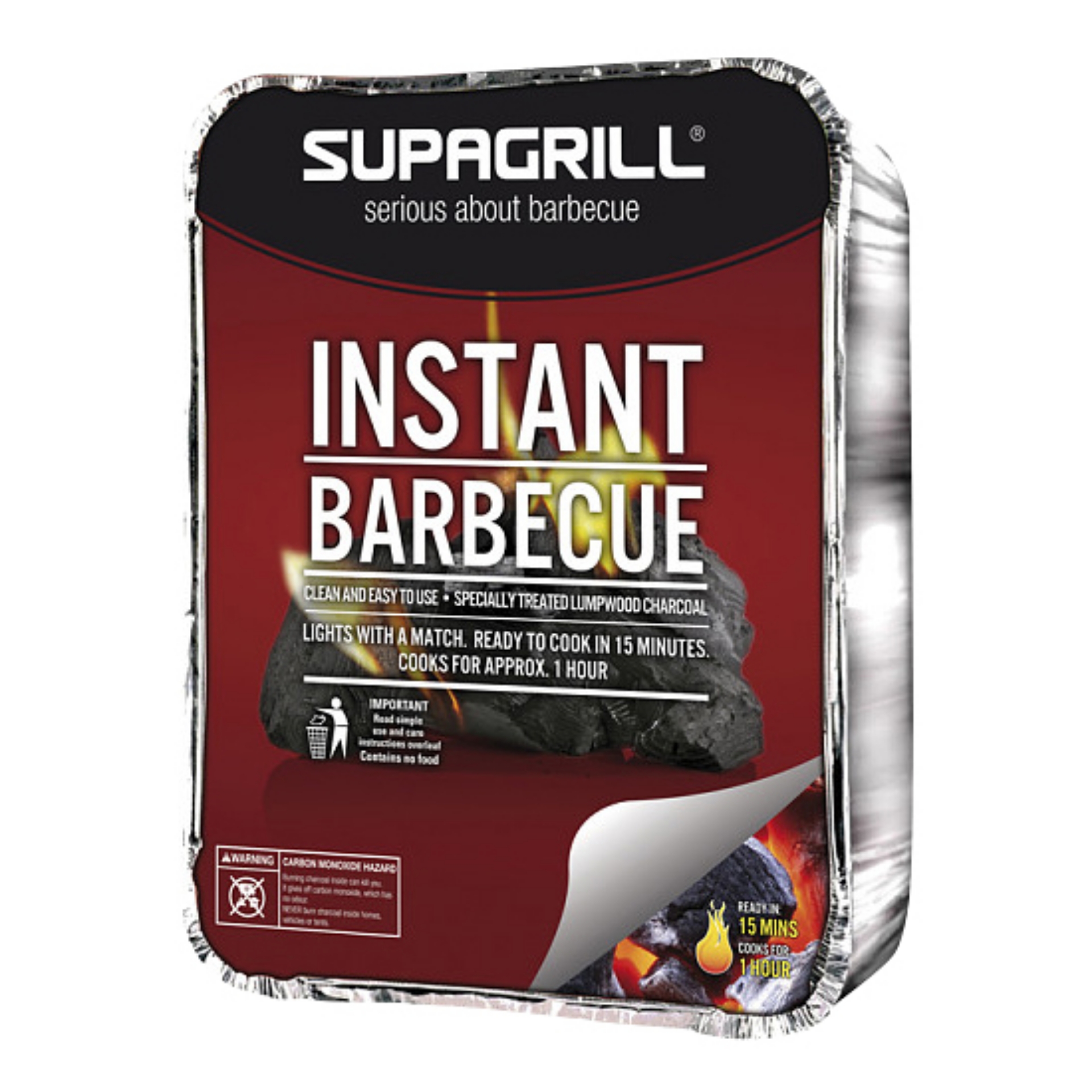 Picture of SUPAGRILL INSTANT BBQ TRAY - STANDARD (x12)^