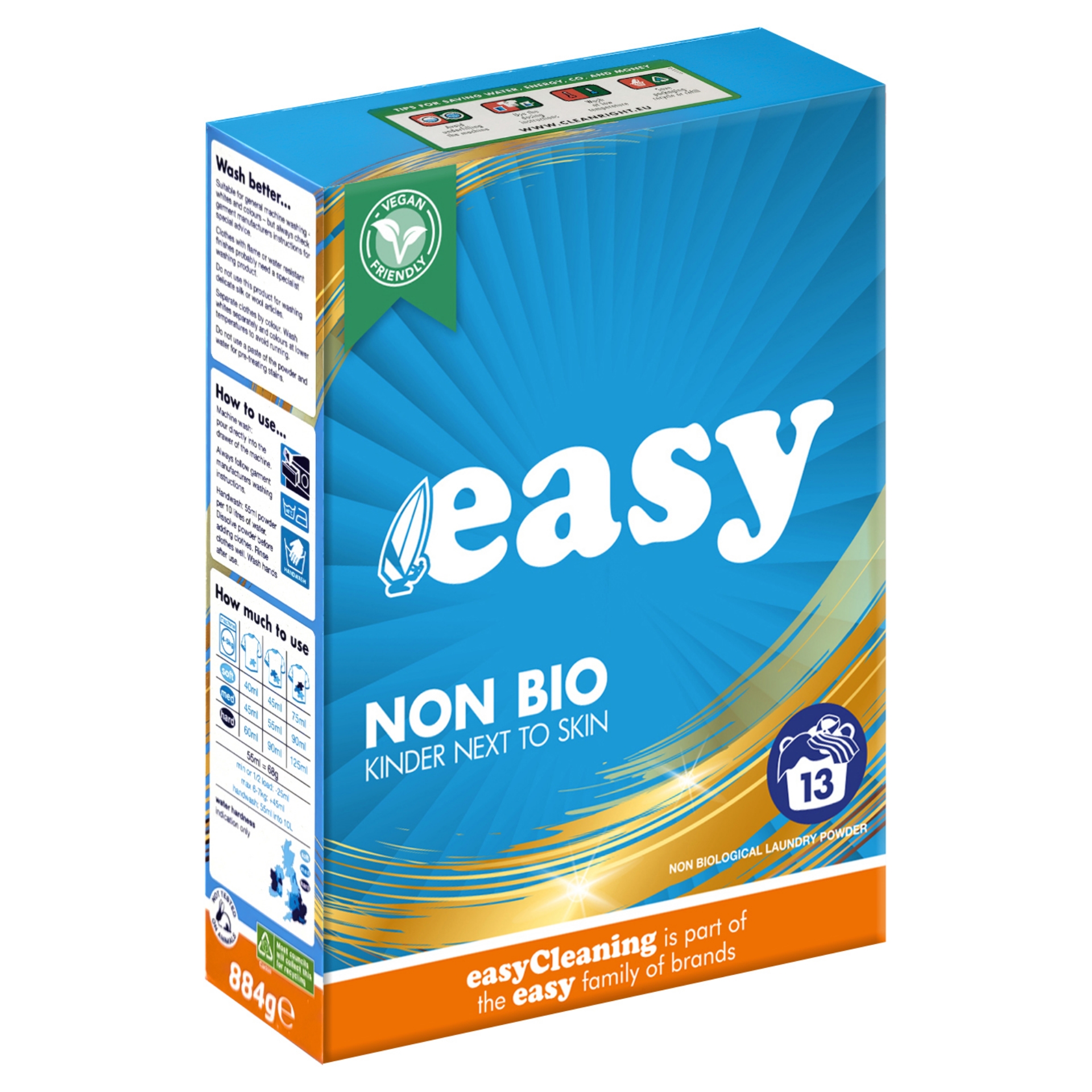 Picture of EASY WASHING POWDER - NON BIO 13W CO:NL