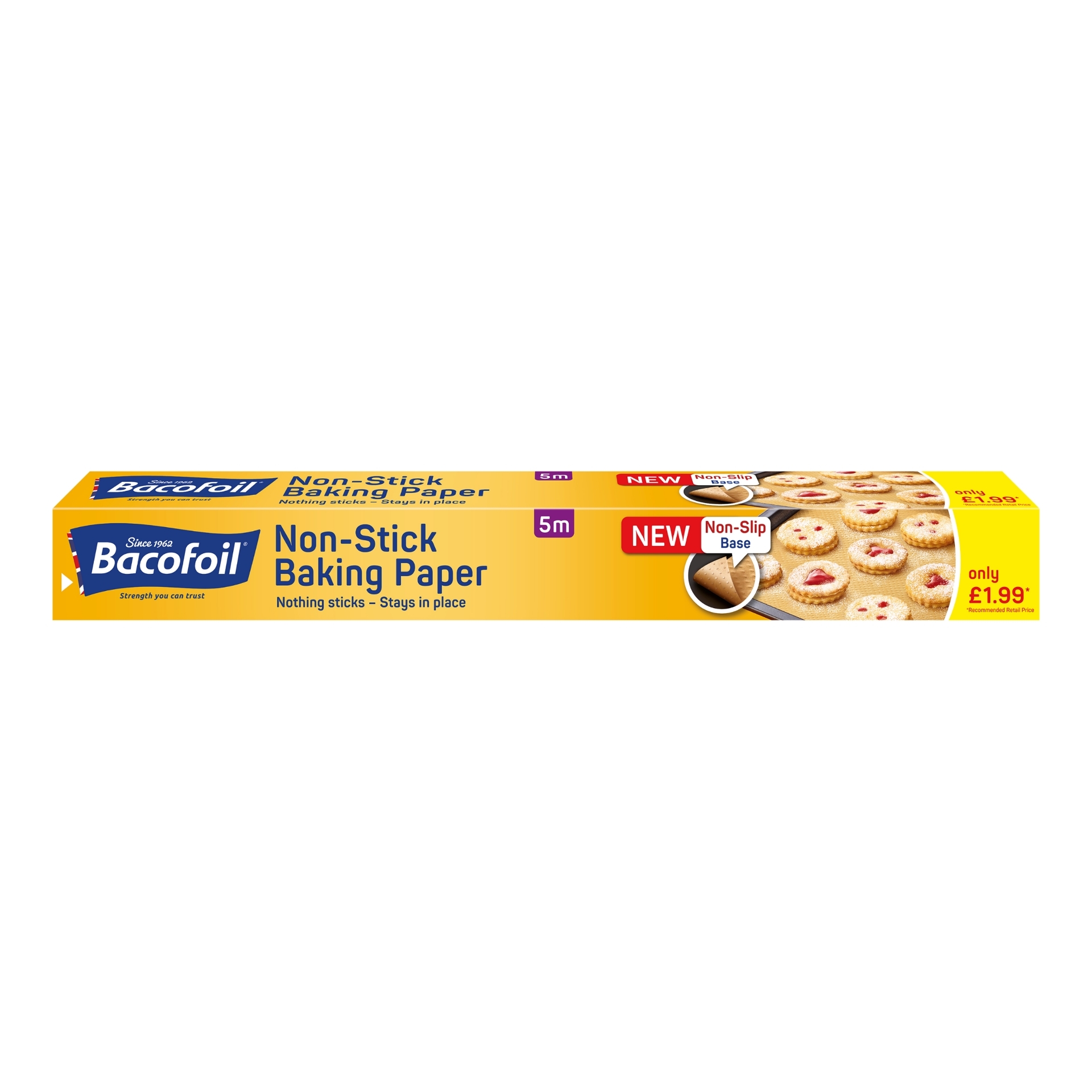 Picture of BACOFOIL NON STICK BAKING PAPER (5m)x380mm pm1.99