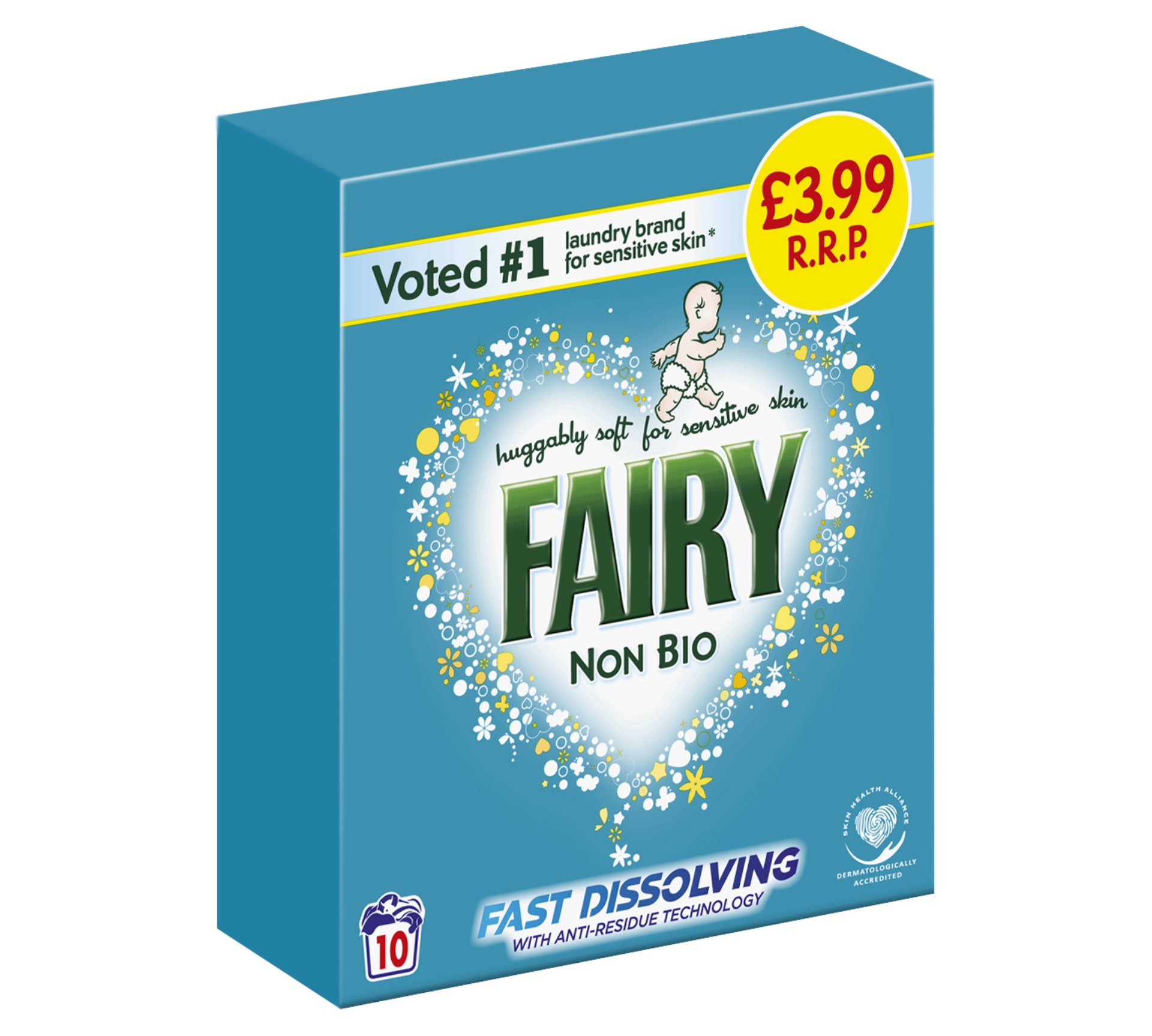 Picture of FAIRY WASHING POWDER - NON BIO (10w) pm3.99