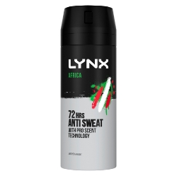 Picture of LYNX ANTI-PERSPIRANT SPRAY - AFRICA (wsl)