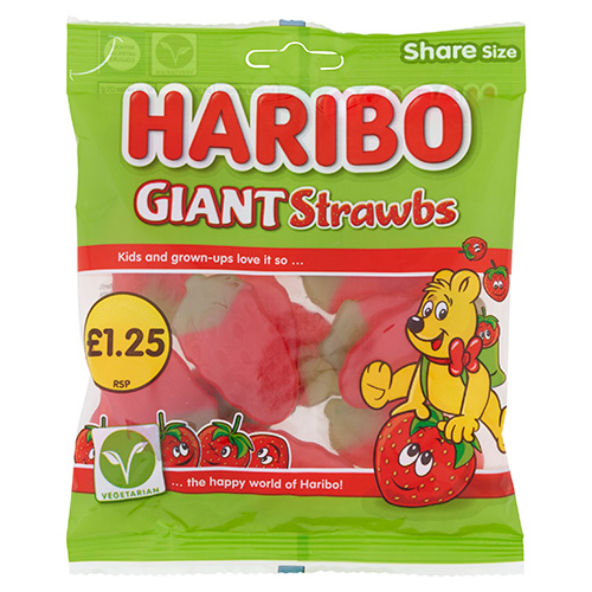 Picture of HARIBO GIANT STRAWBS pm1.25^