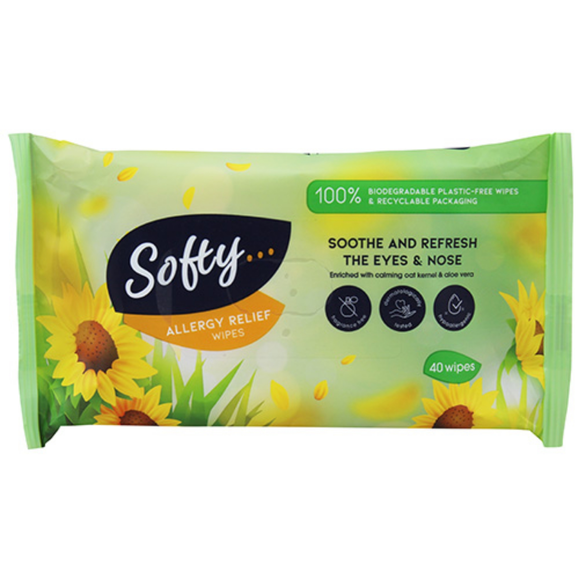 Picture of SOFTY - HAYFEVER & ALLERGY RELIEF WIPES FSC®(SOAR)