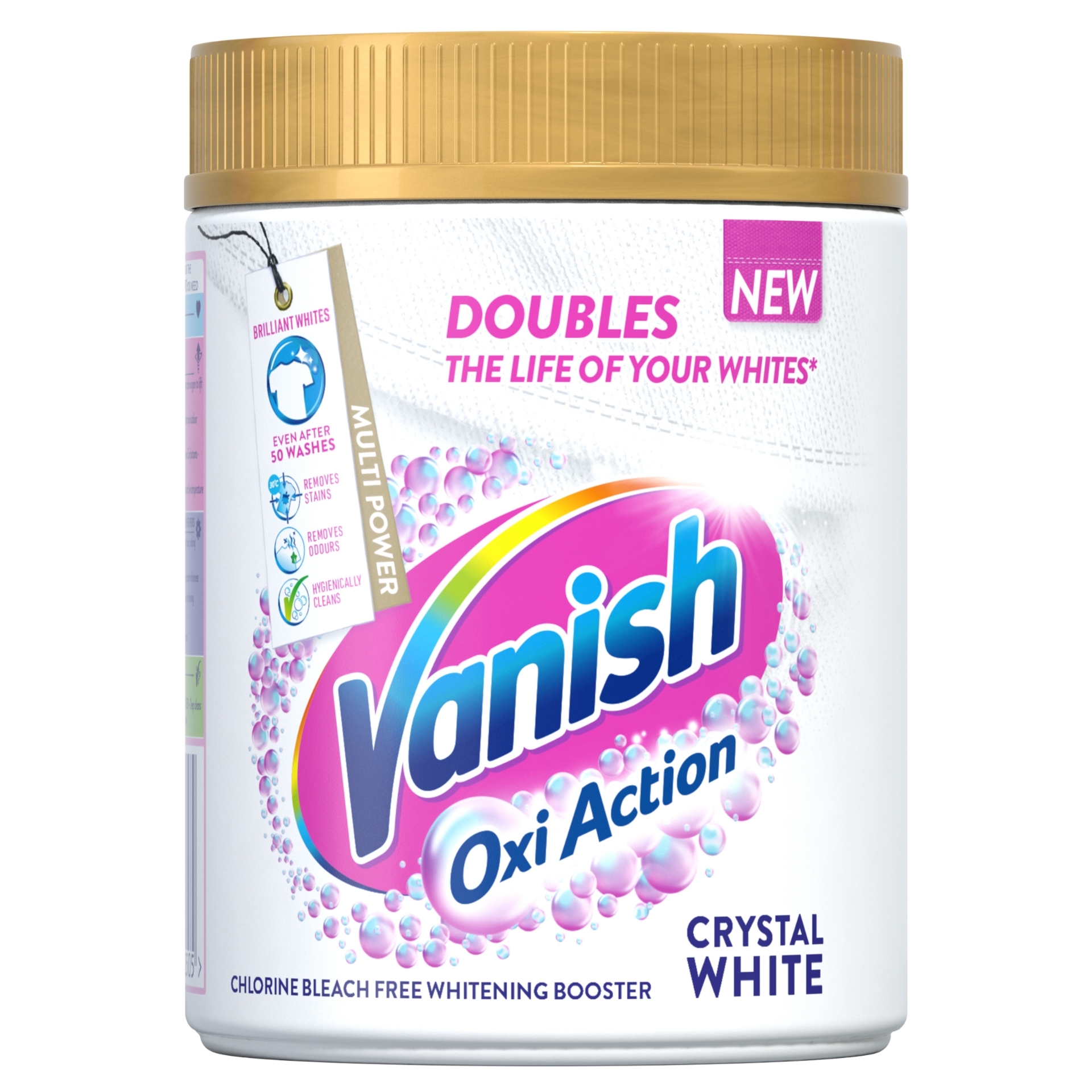 Picture of VANISH GOLD OXI ACTION POWDER CRYSTAL WHITE CO:PL