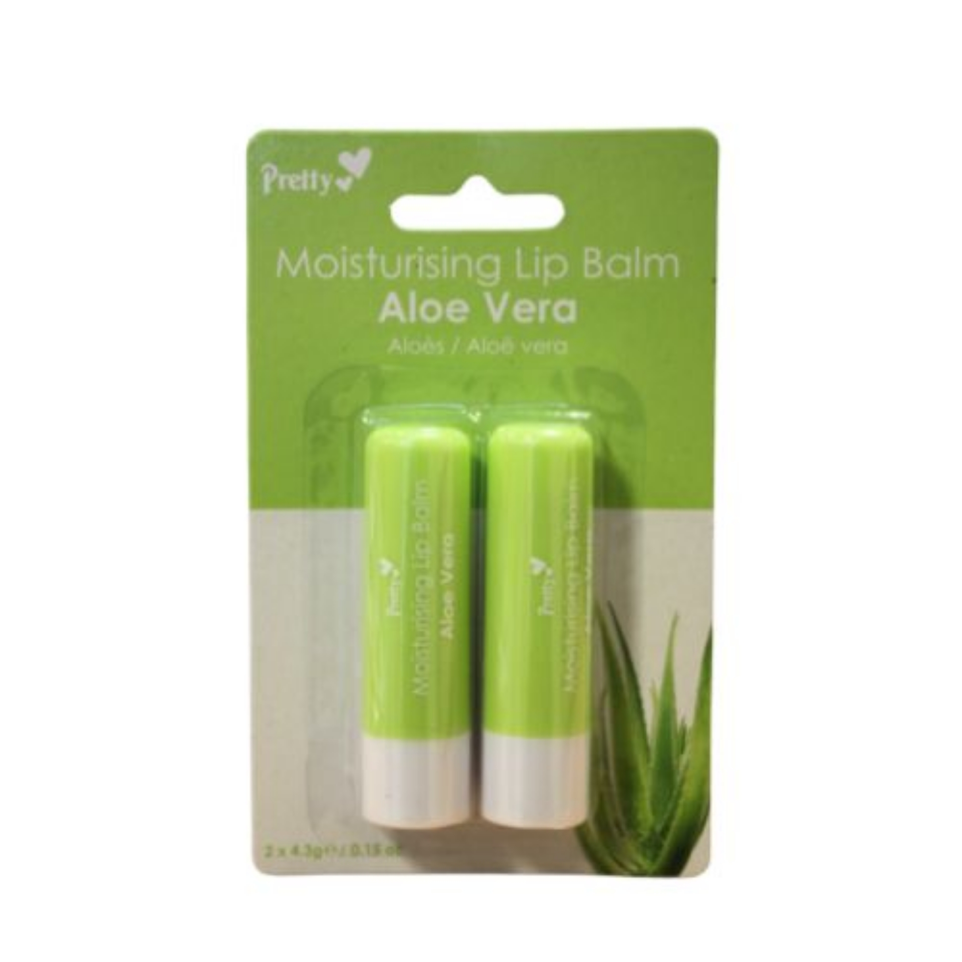 Picture of PRETTY MOISTURISING LIP BALM - ALOE VERA