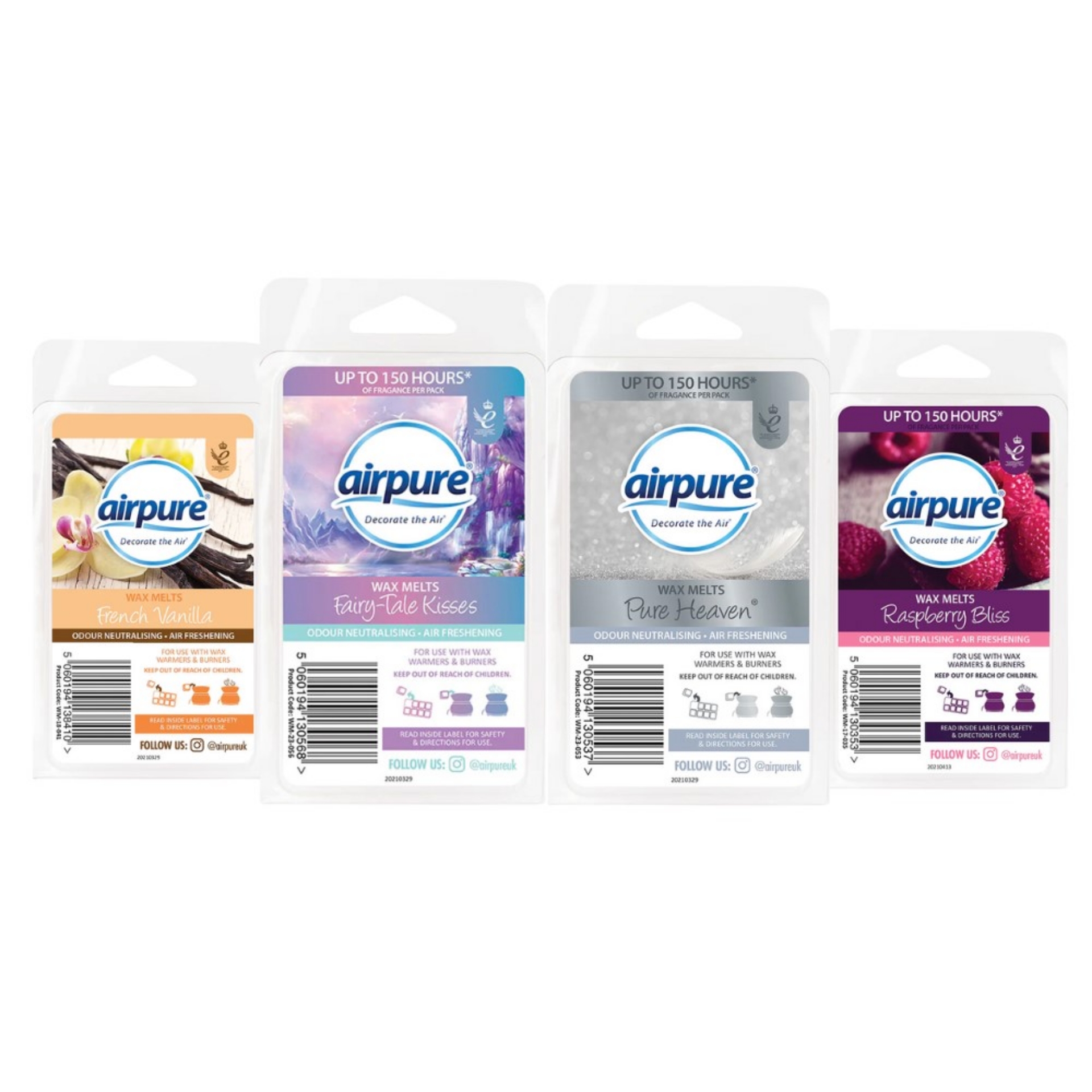 Picture of AIRPURE WAX MELTS - ASSORTMENT 30 (68g + 25%)^