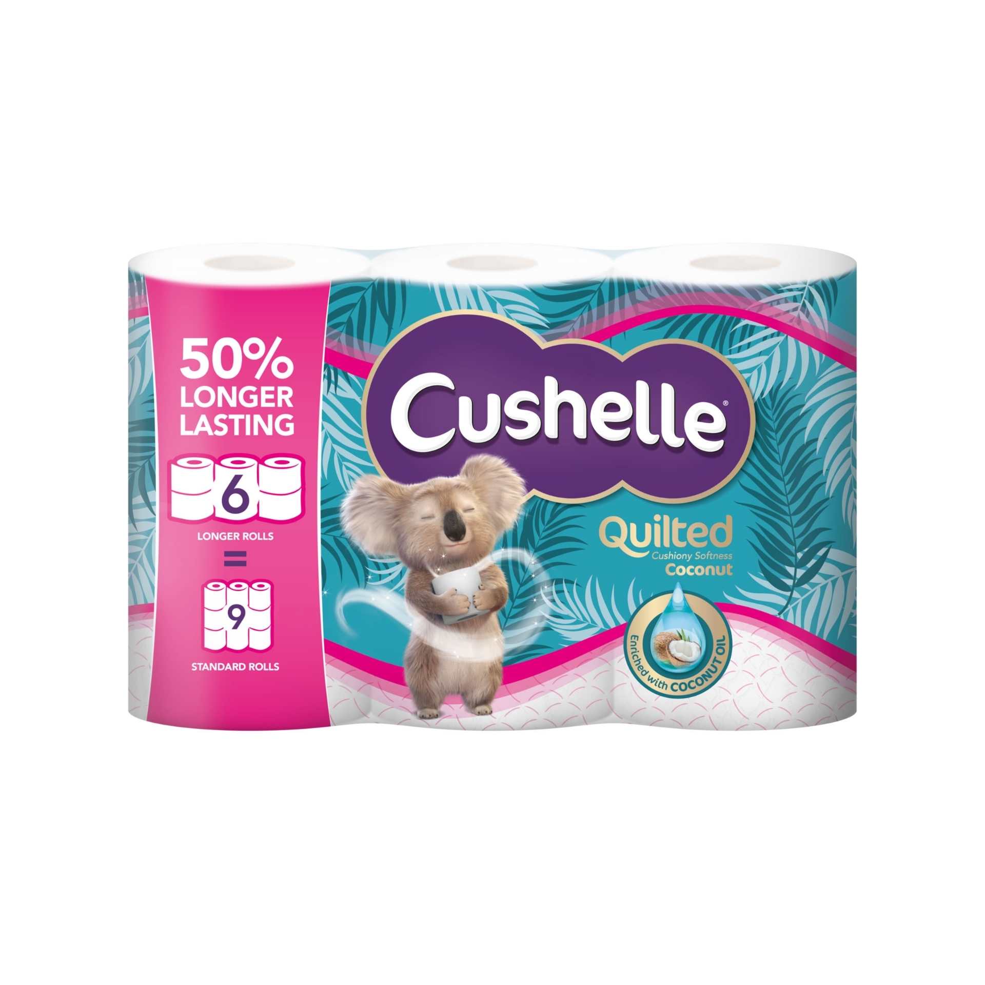 Picture of CUSHELLE QUILT TOILET ROLL COCNT(6r=9r) 236Sht ps