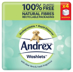 Picture of ANDREX WASHLETS - ALOE VERA & FRESH *MULTIPACK*^