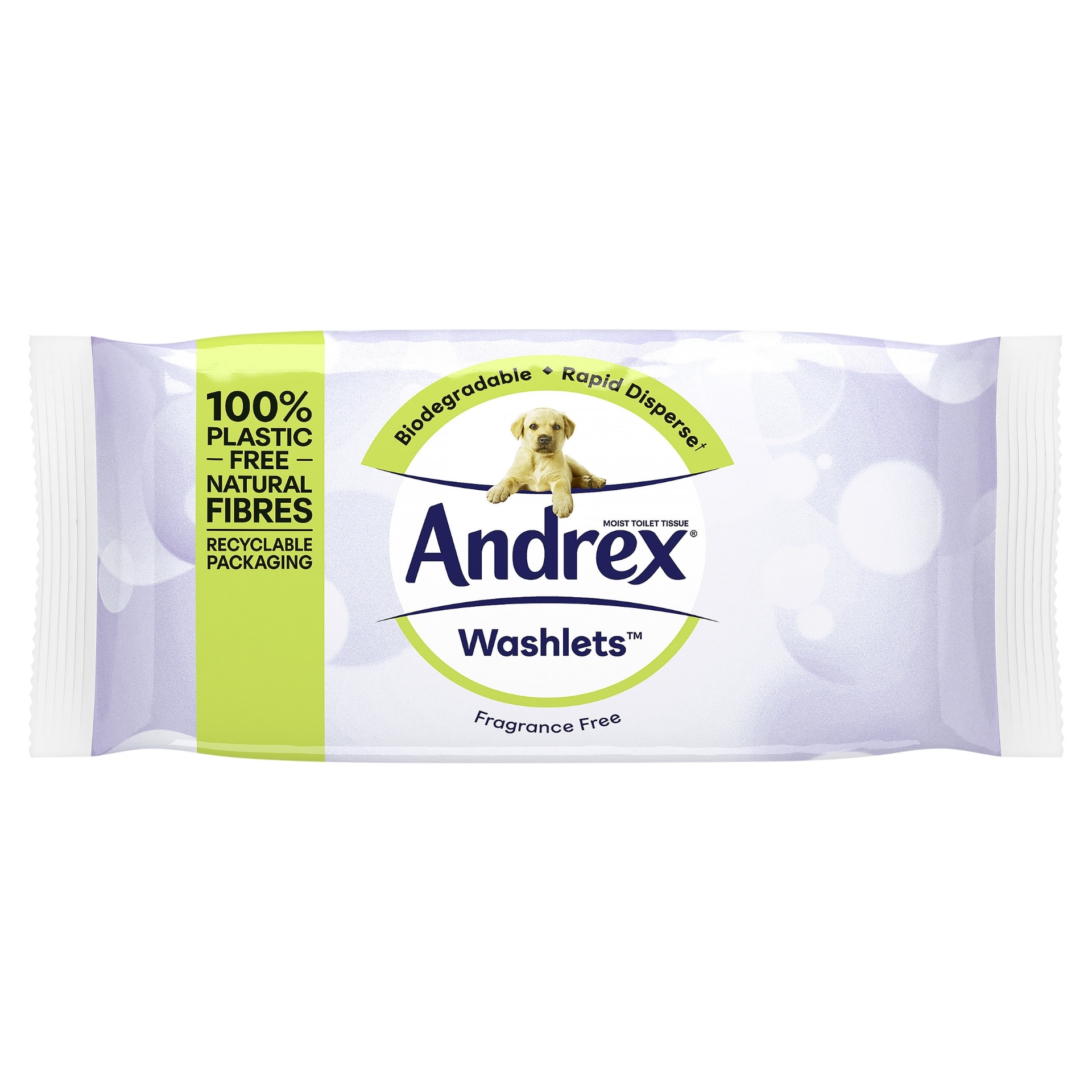 Picture of ANDREX WASHLETS - FRAGRANCE FREE CO:DE^