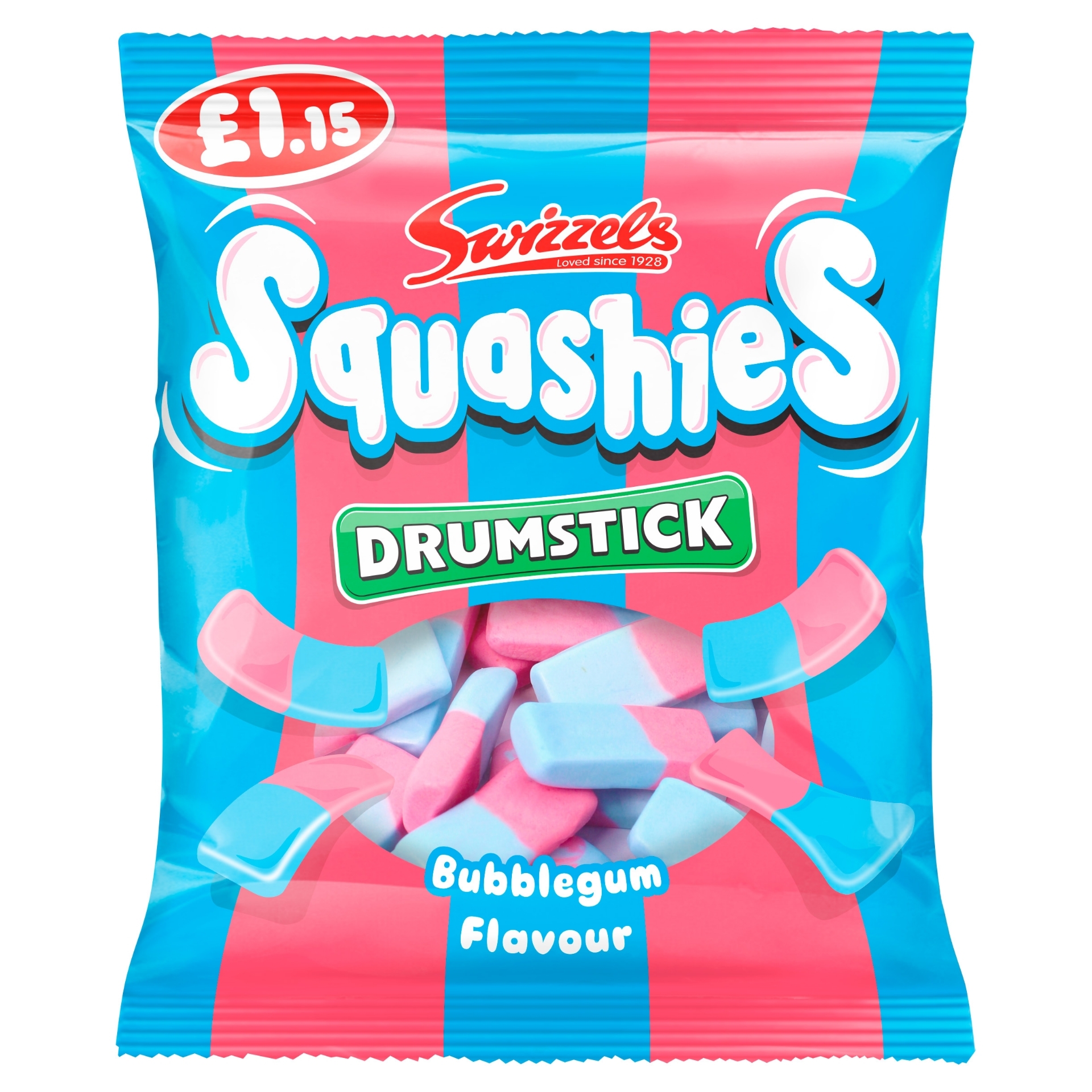 Picture of SWIZZELS SQUASHIES - BUBBLEGUM pm1.15