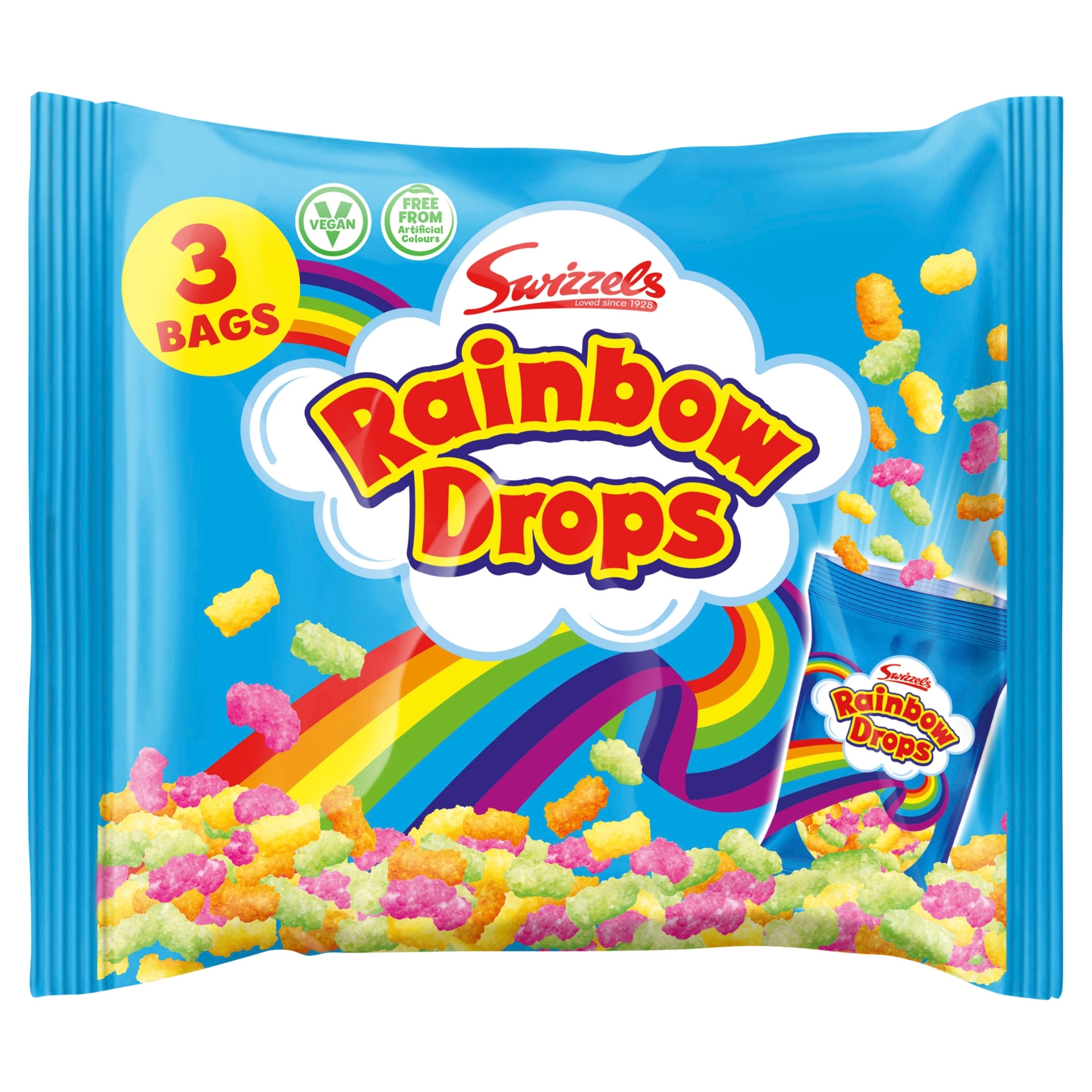 Picture of SWIZZELS RAINBOW DROPS - MULTIBAG