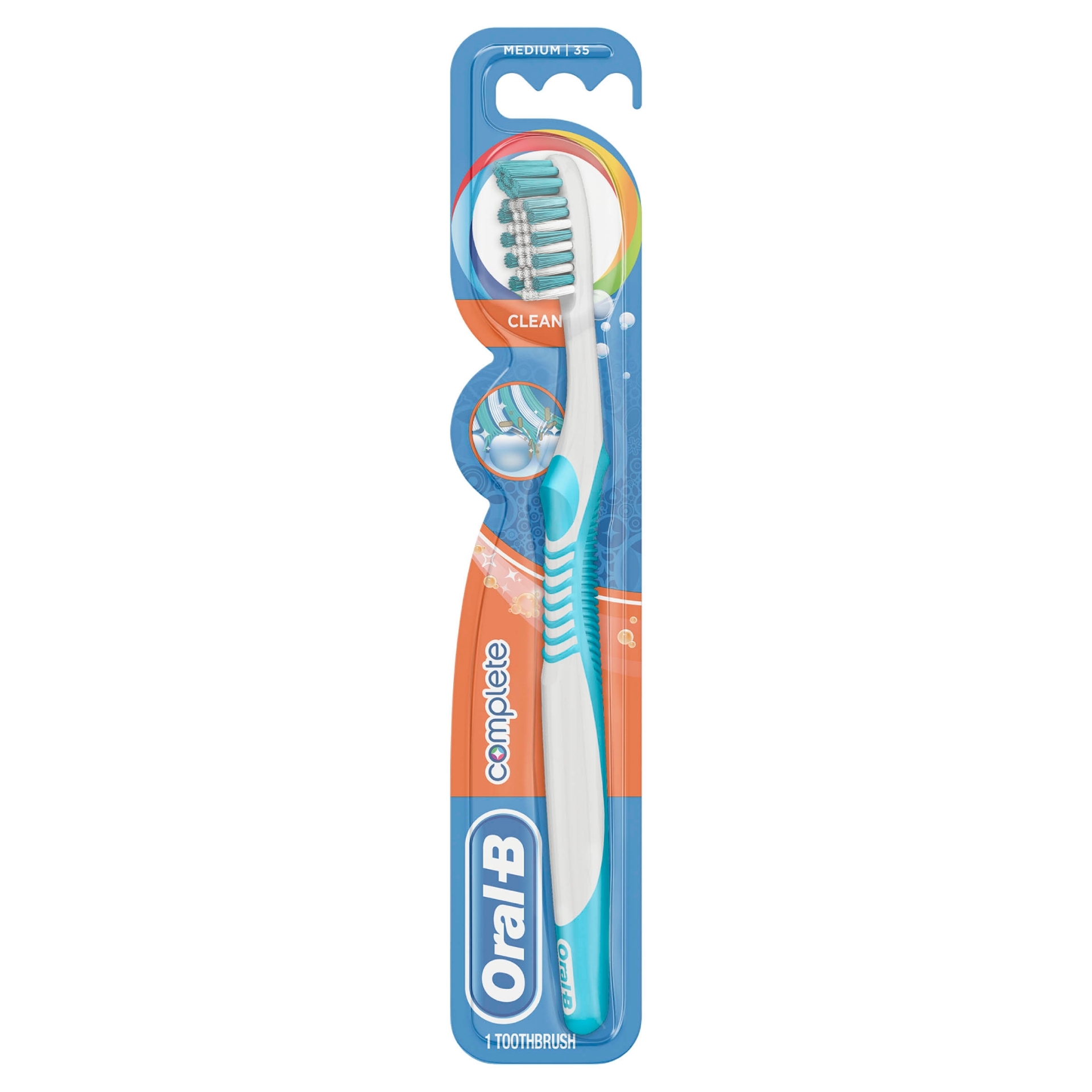 Picture of ORAL B TOOTHBRUSH COMPLETE - MEDIUM ASSORTED (wsl)