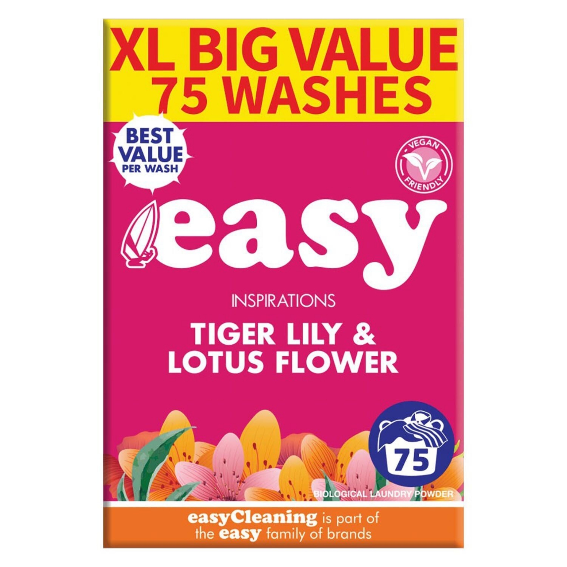 Picture of EASY WASHING POWDER - TIGAR LILY & LOTUS (75w)