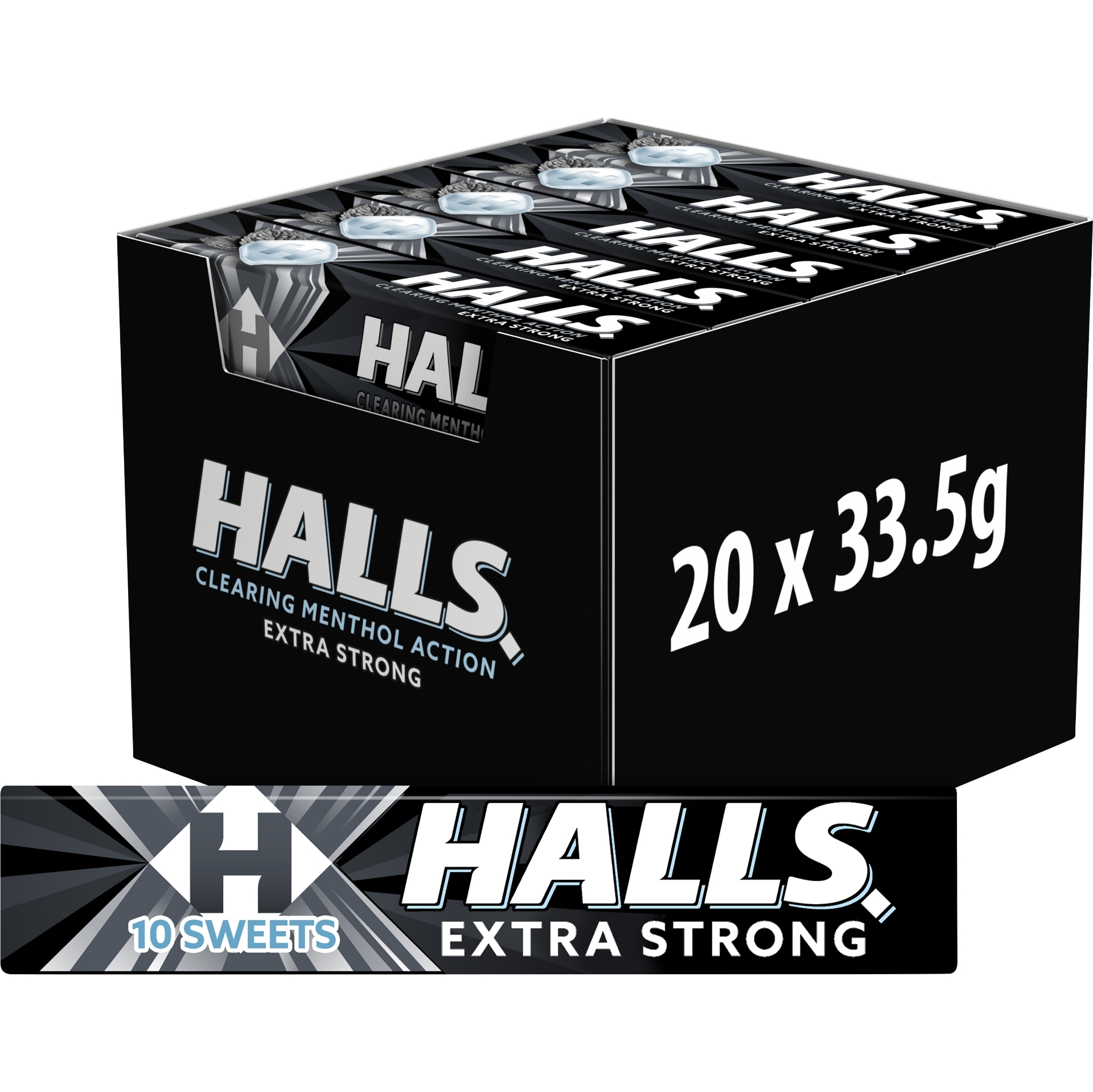 Picture of HALLS MENTHOL - EXTRA STRONG (wsl) CO:PL 