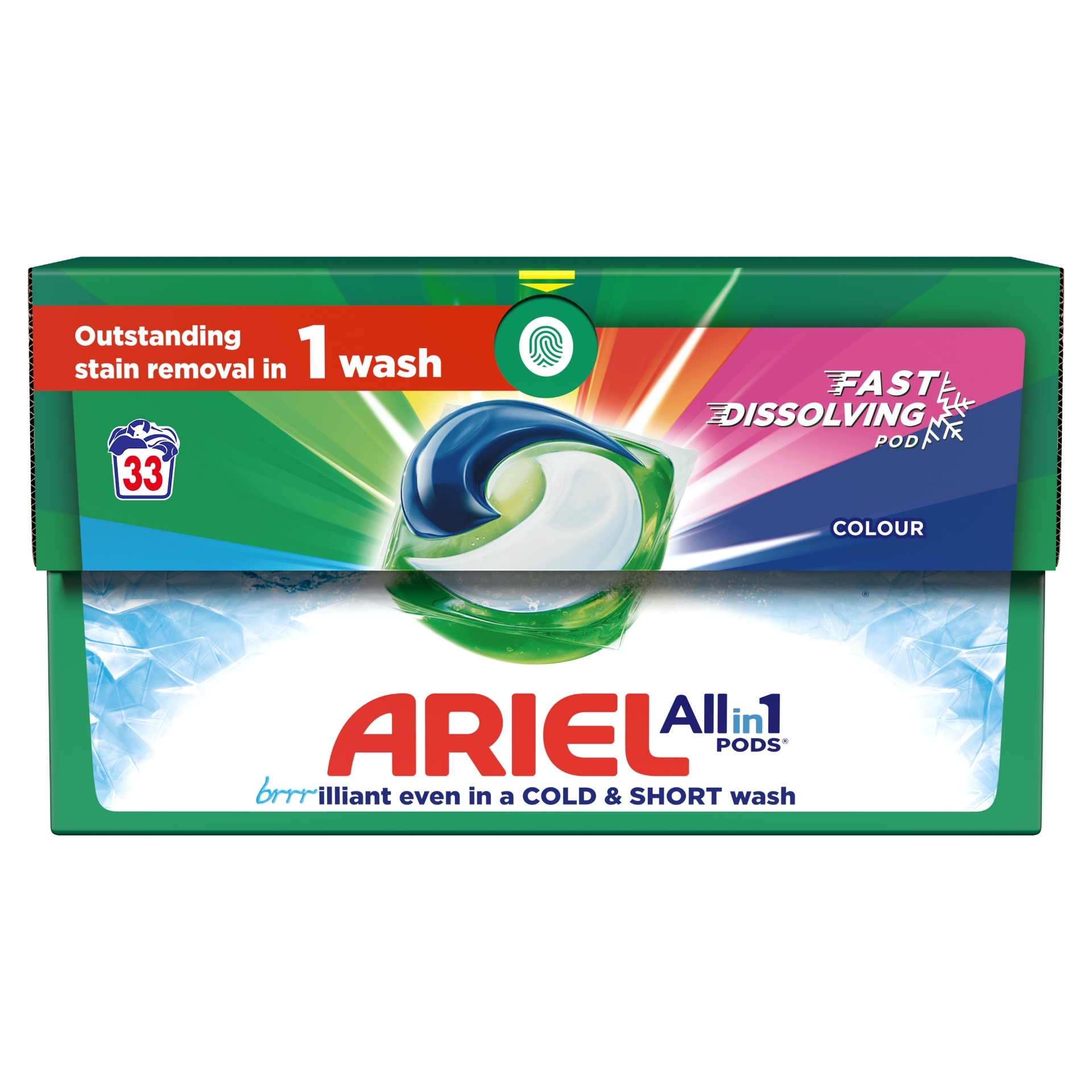 Picture of ARIEL ALL IN ONE PODS - COLOUR (33w) (wsl)