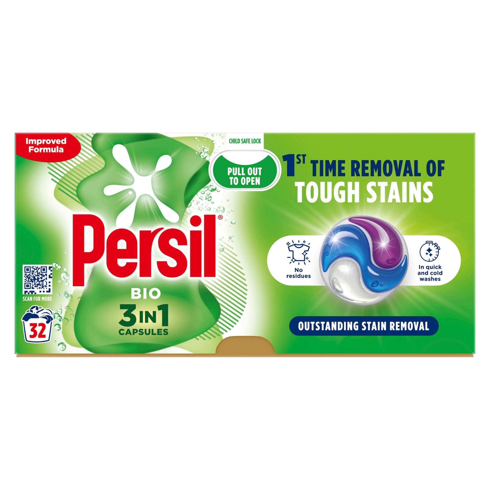 Picture of PERSIL 3 IN 1 WASHING CAPS - BIO (32w)(wsl)