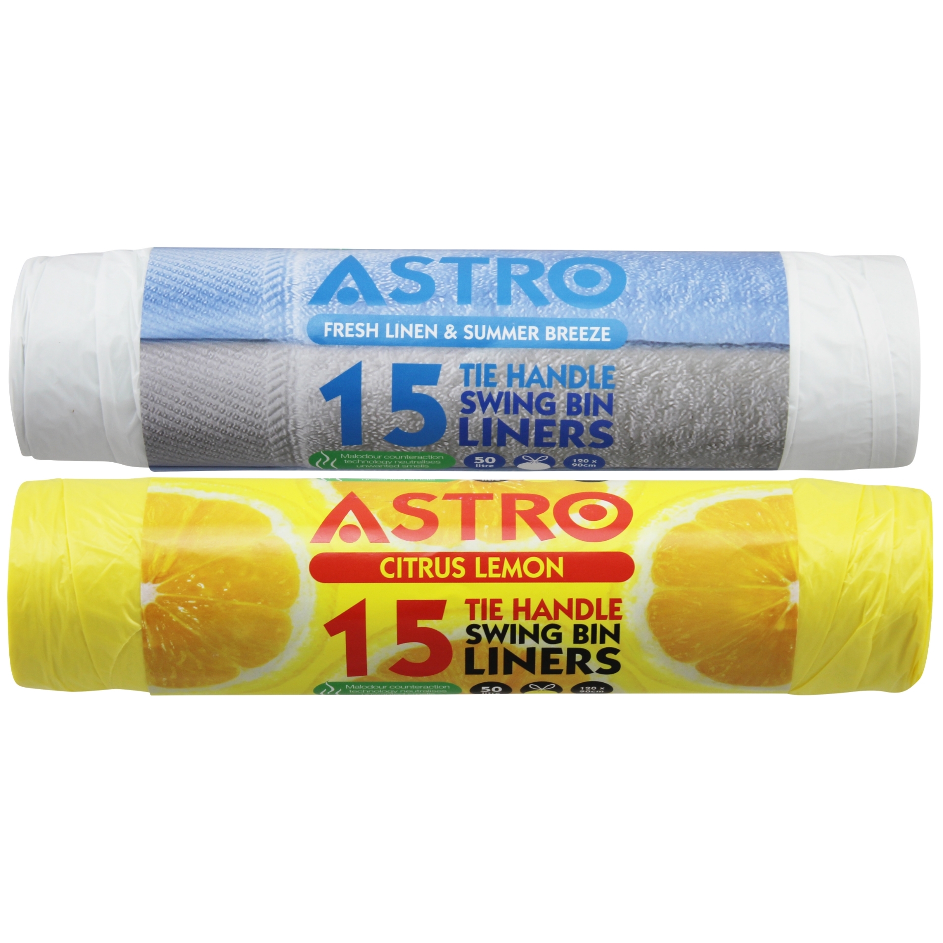 Picture of ASTRO SCENTED SWING BIN LINERS 50l CO:CN