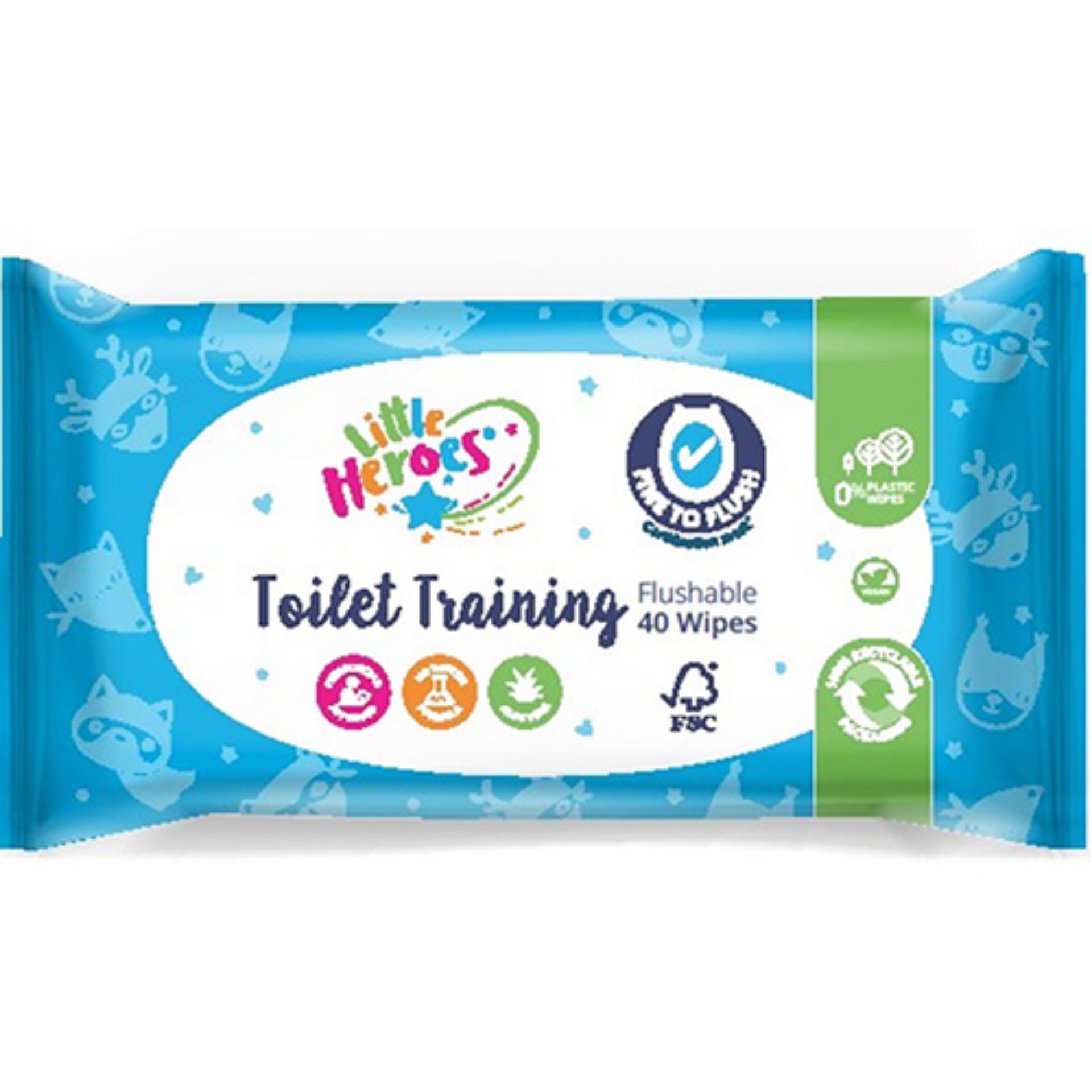 Picture of LITTLE HEROES -TOILET TRAINING FLUSH WIPES(FP0090)