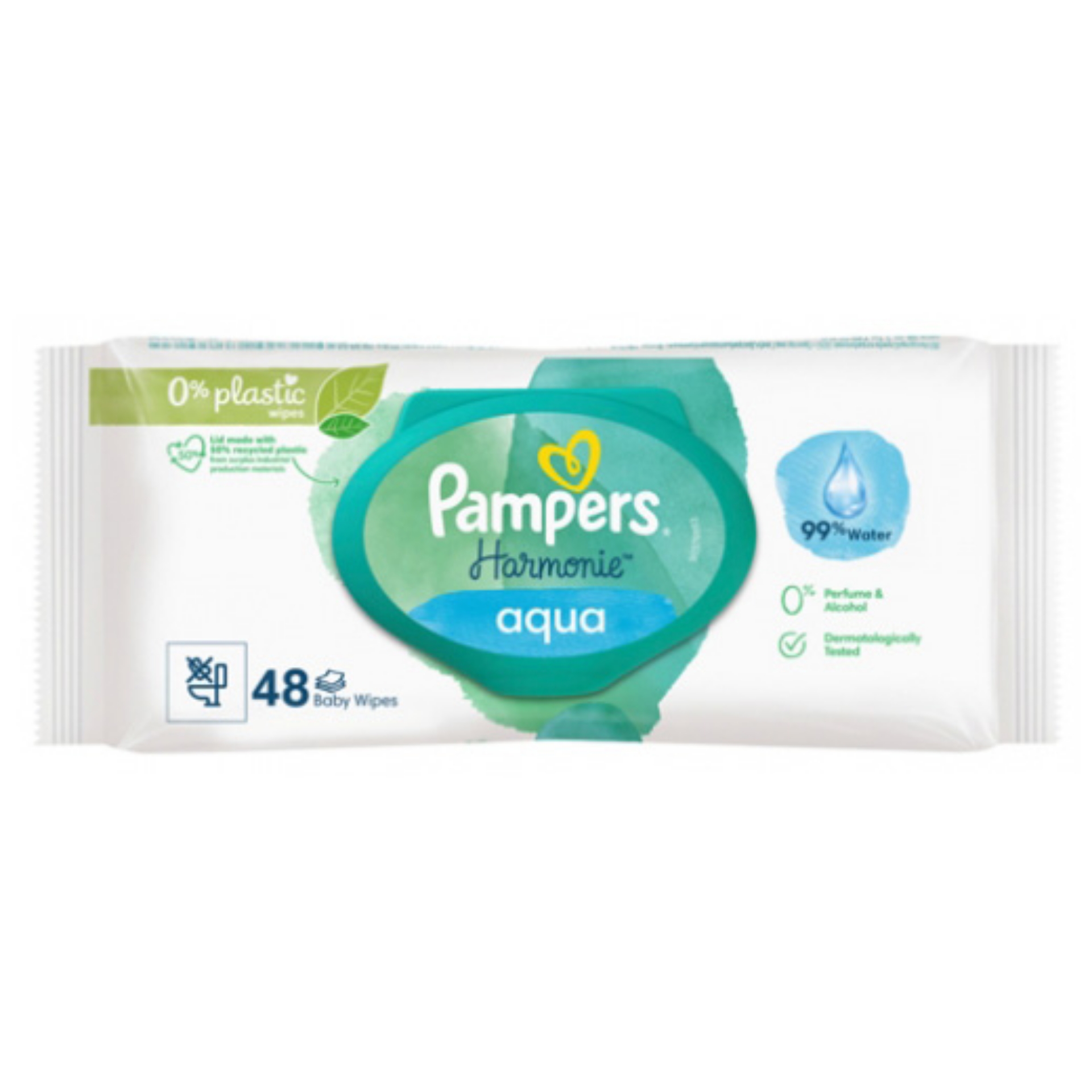 Picture of PAMPERS BABY WIPES - HARMONIE AQUA (c)