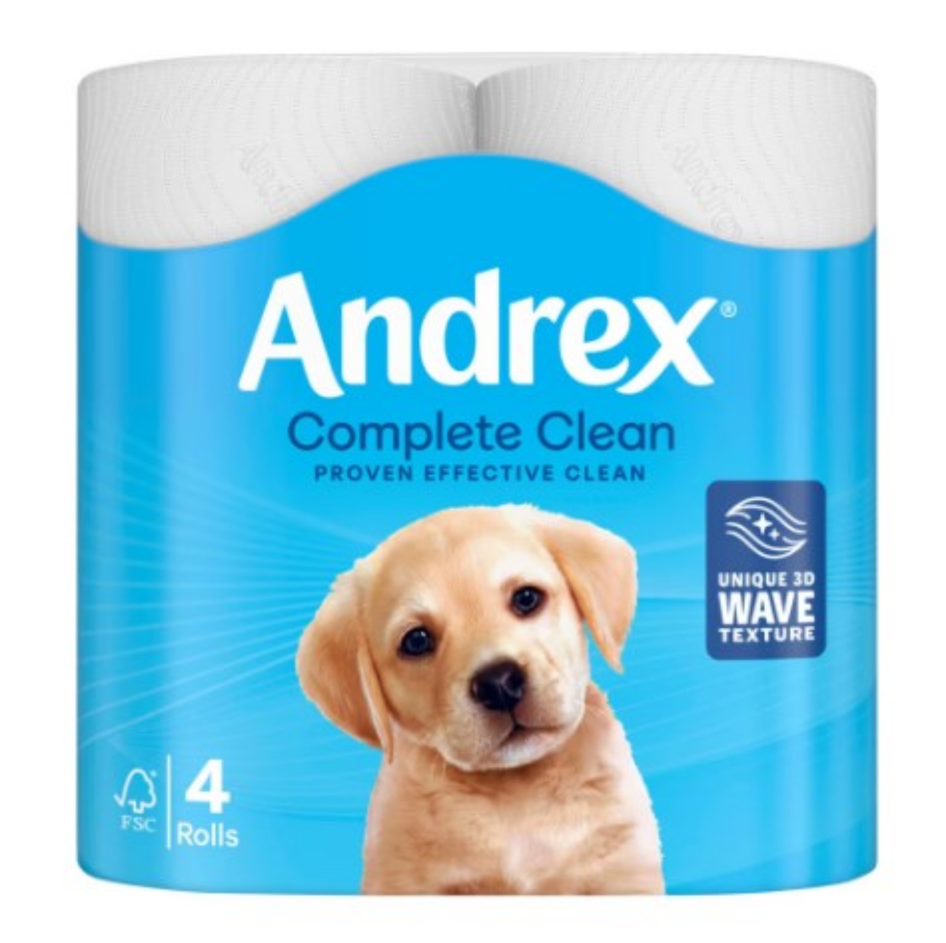 Picture of ANDREX TOILET ROLL -CLASSIC CLEAN WHITE 2ply (P)