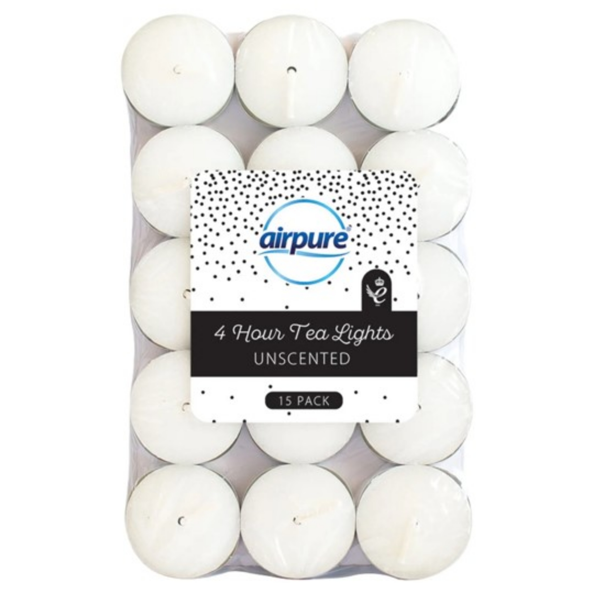 Picture of AIRPURE - 4 HOUR TEALIGHTS UNSCENTED