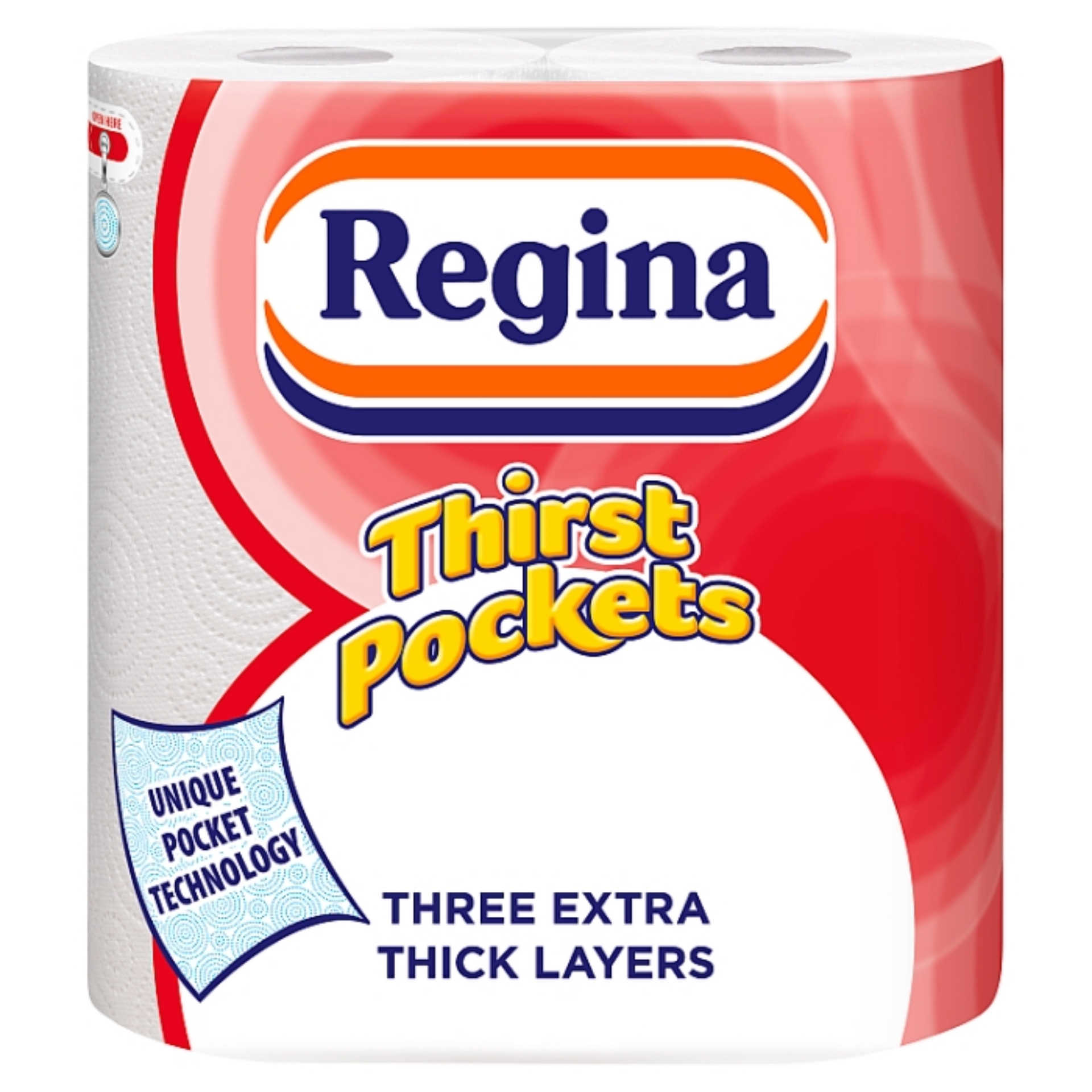 Picture of REGINA THIRST POCKETS 3ply KITCHEN ROLL 50sht FSC
