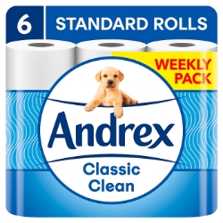 Picture of ANDREX TOILET ROLL - CLASSIC CLEAN (wsl)