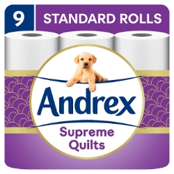 Picture of ANDREX TOILET ROLL - SUPREME QUILTS 3ply 155sht