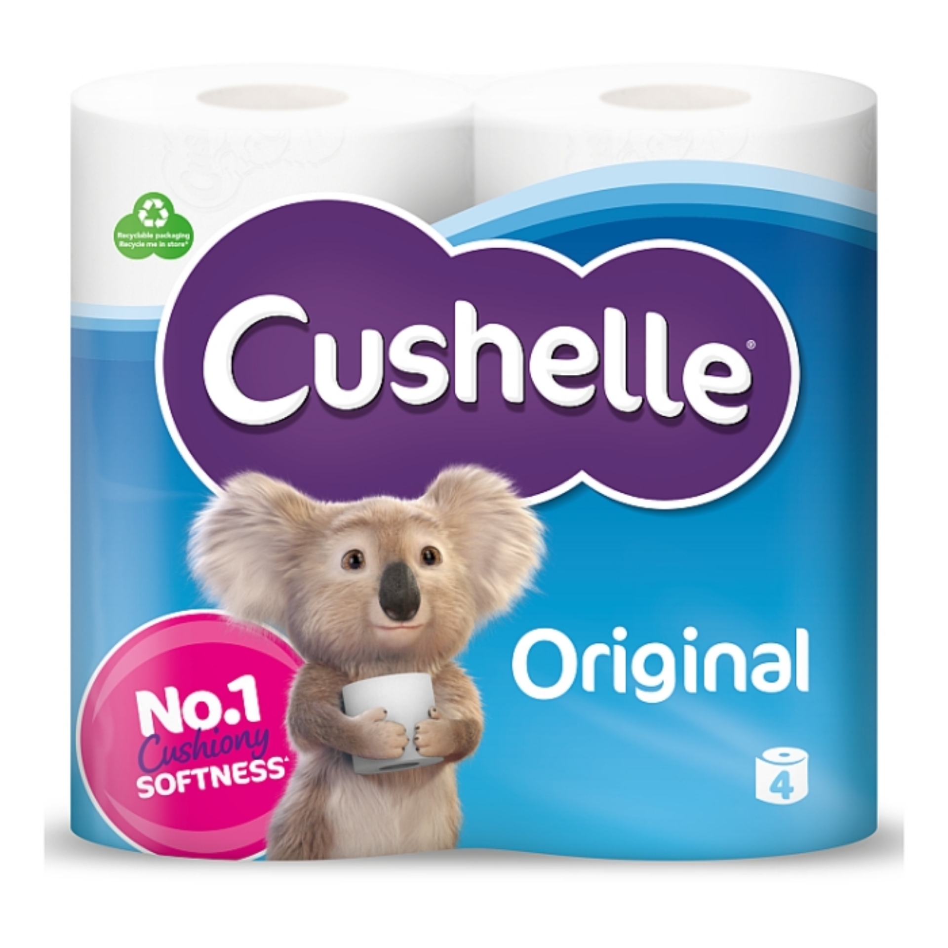 Picture of CUSHELLE ORIGINAL TOILET ROLL 180sht