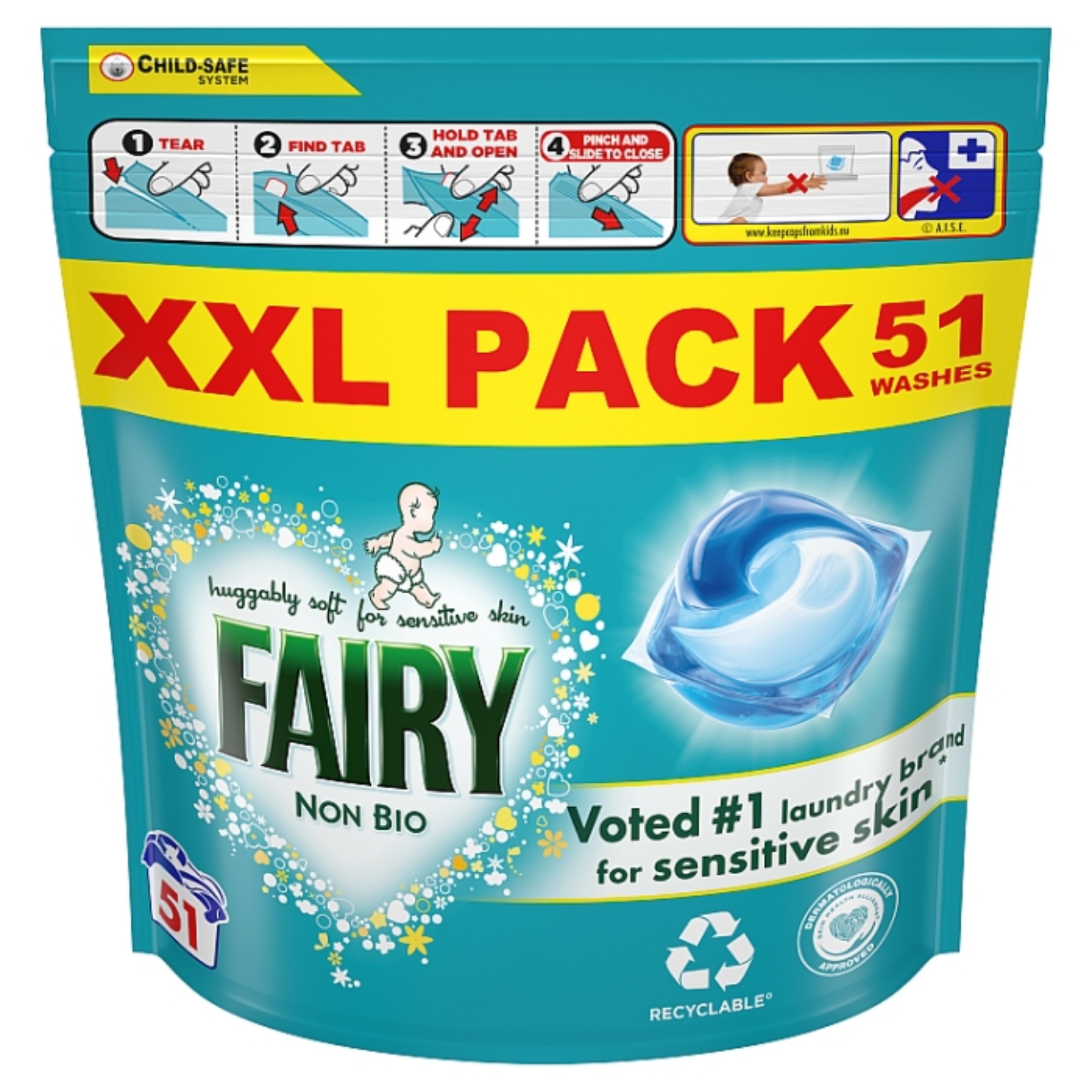 Picture of FAIRY PODS - NON BIO SENSITIVE (51w) BAG CO:FR