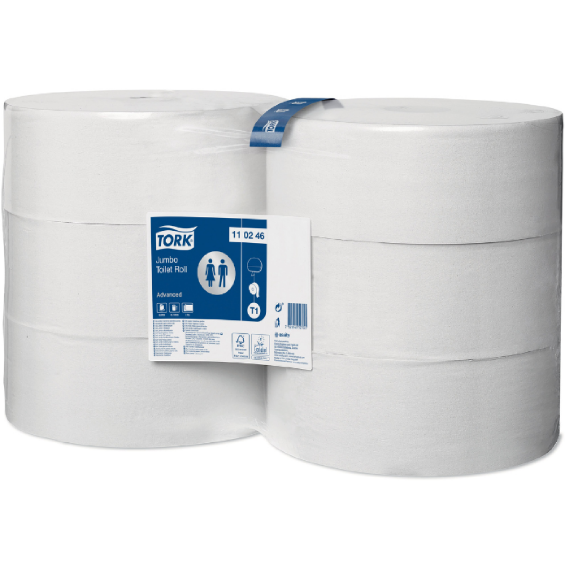 Picture of TORK - JUMBO TOILET ROLL ADV 2PLY  (P) 110246