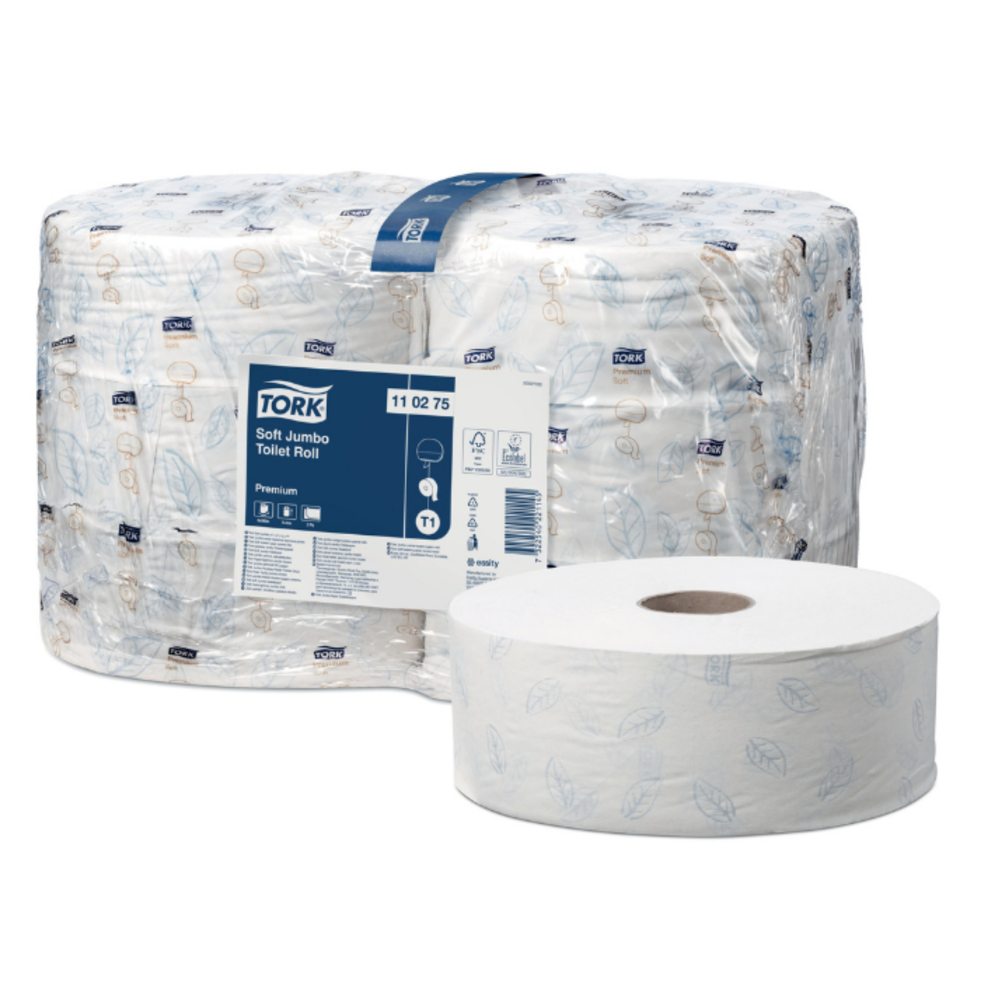 Picture of TORK - JUMBO TOILET ROLL PREM 2PLY (P) 110275