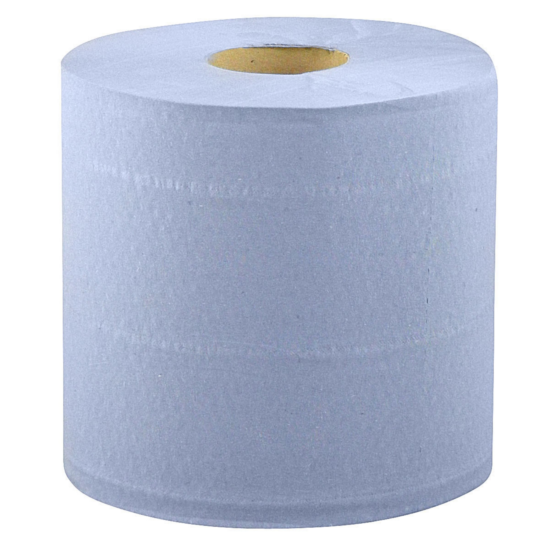 Picture of CENTREFEED 2PLY BLUE EMBOSSED 120m (P) (c)