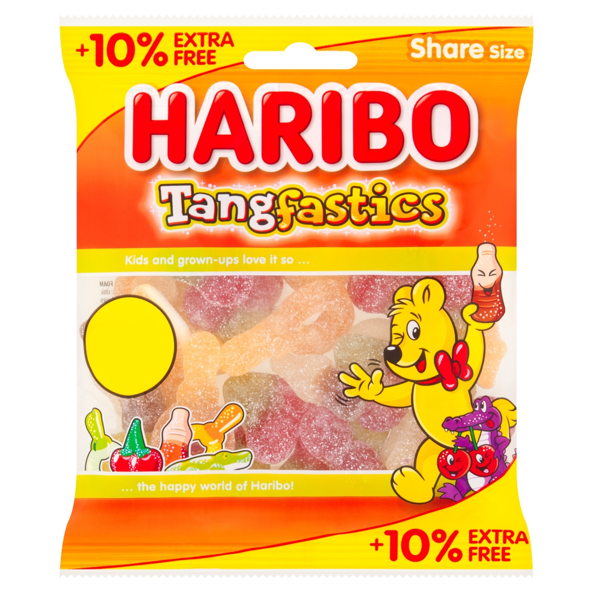 Picture of HARIBO TANGFASTICS pm1.25 10% Ex Free