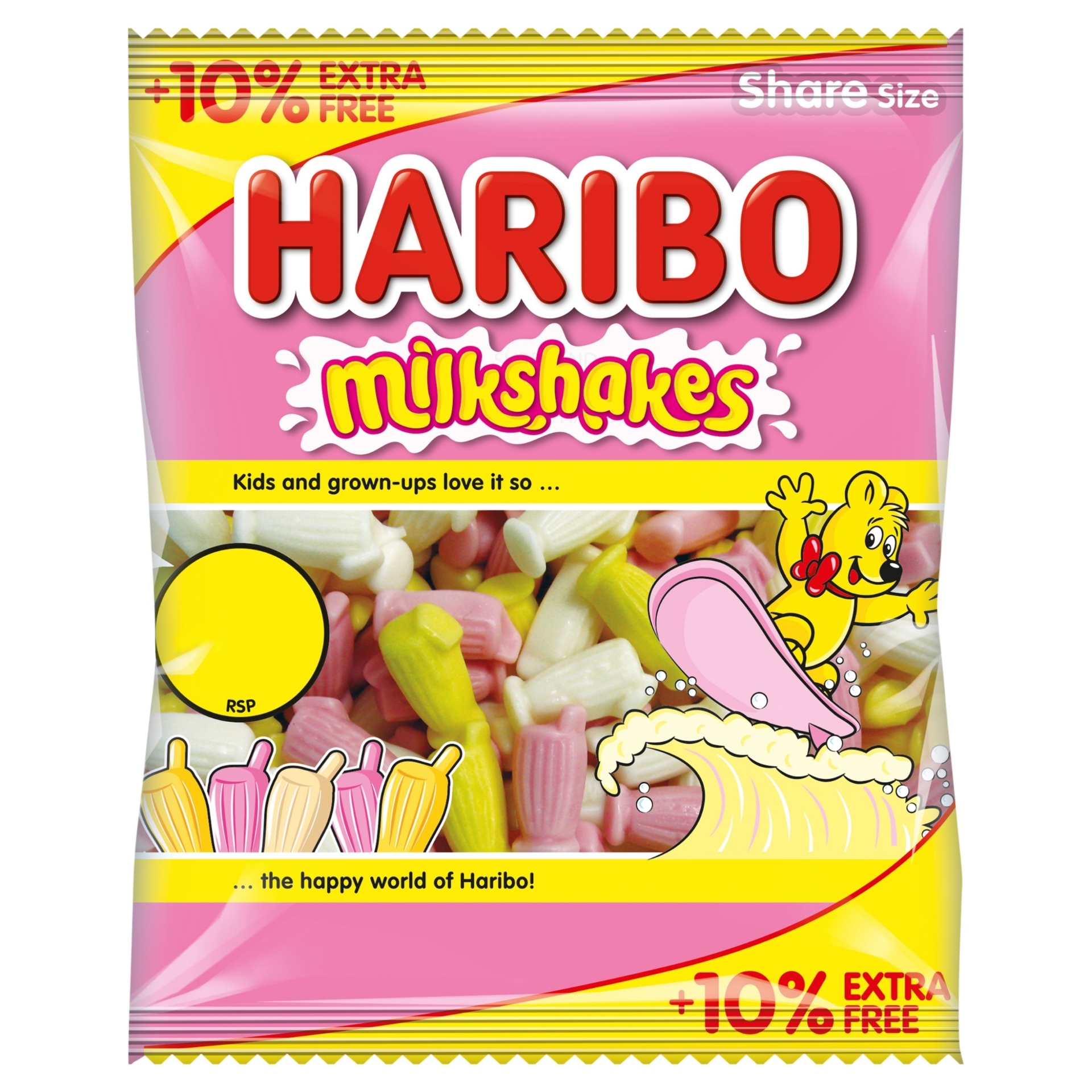 Picture of HARIBO MILKSHAKES pmp1.25 10% Ex Free