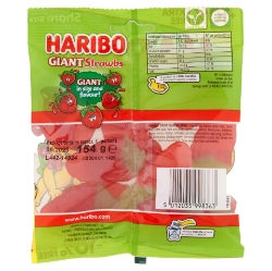 Picture of HARIBO GIANT STRAWBS pm1.25 10% Ex Free