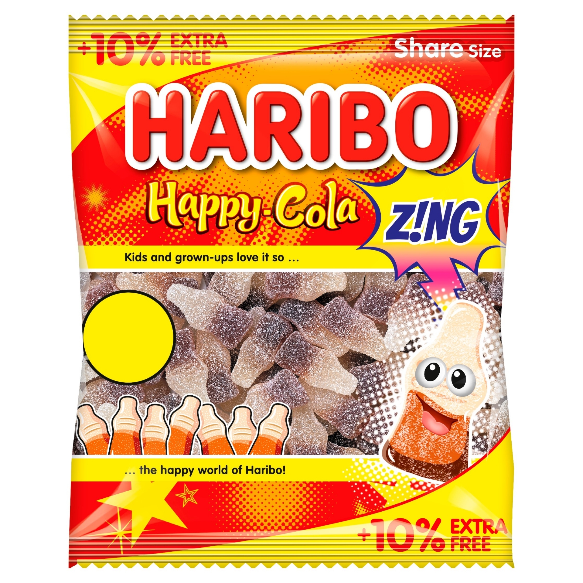 Picture of HARIBO HAPPY COLA ZING pm125 10% Ex Free