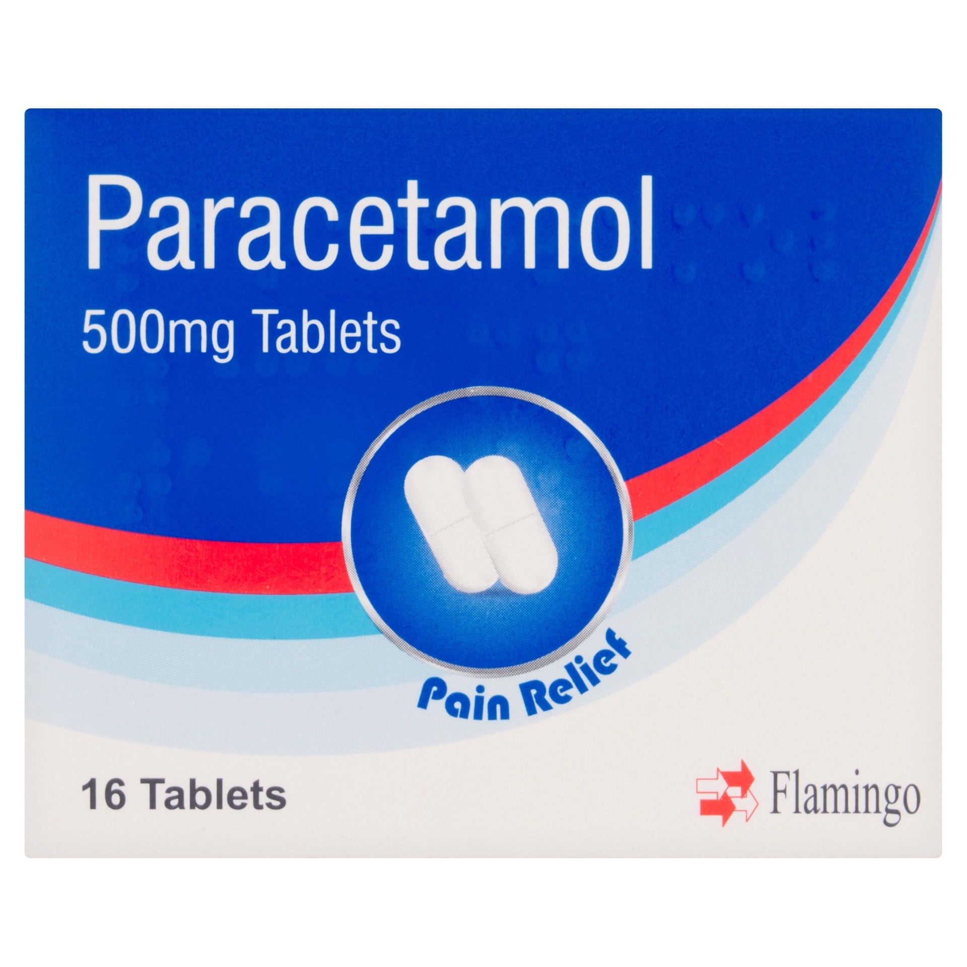 Picture of FLAMINGO PARACETAMOL CAPLETS 500mg