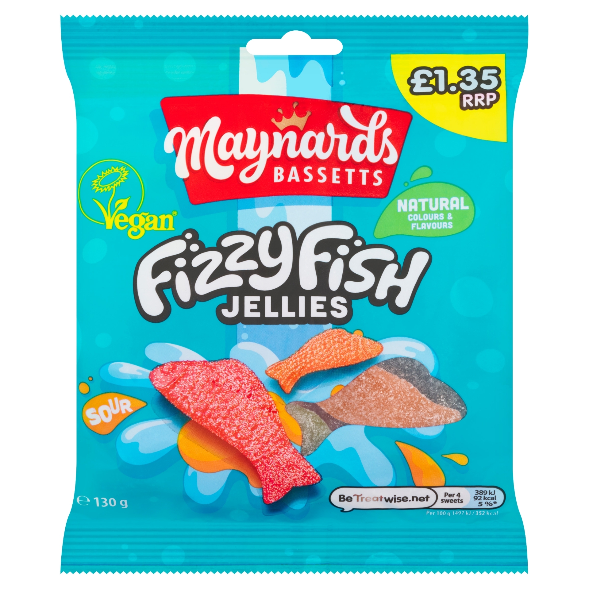 Picture of MAYNARDS - FIZZY FISH pm1.35 sweets CO:TR