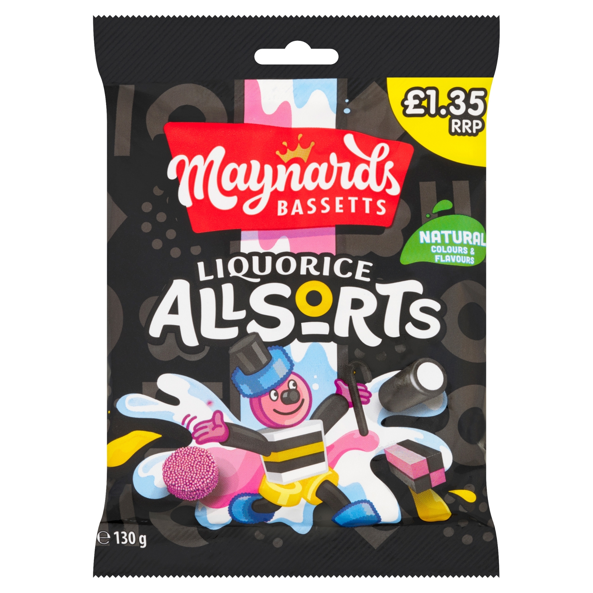 Picture of MAYNARDS - LIQUORICE ALLSORT'S pm1.35 sweets 