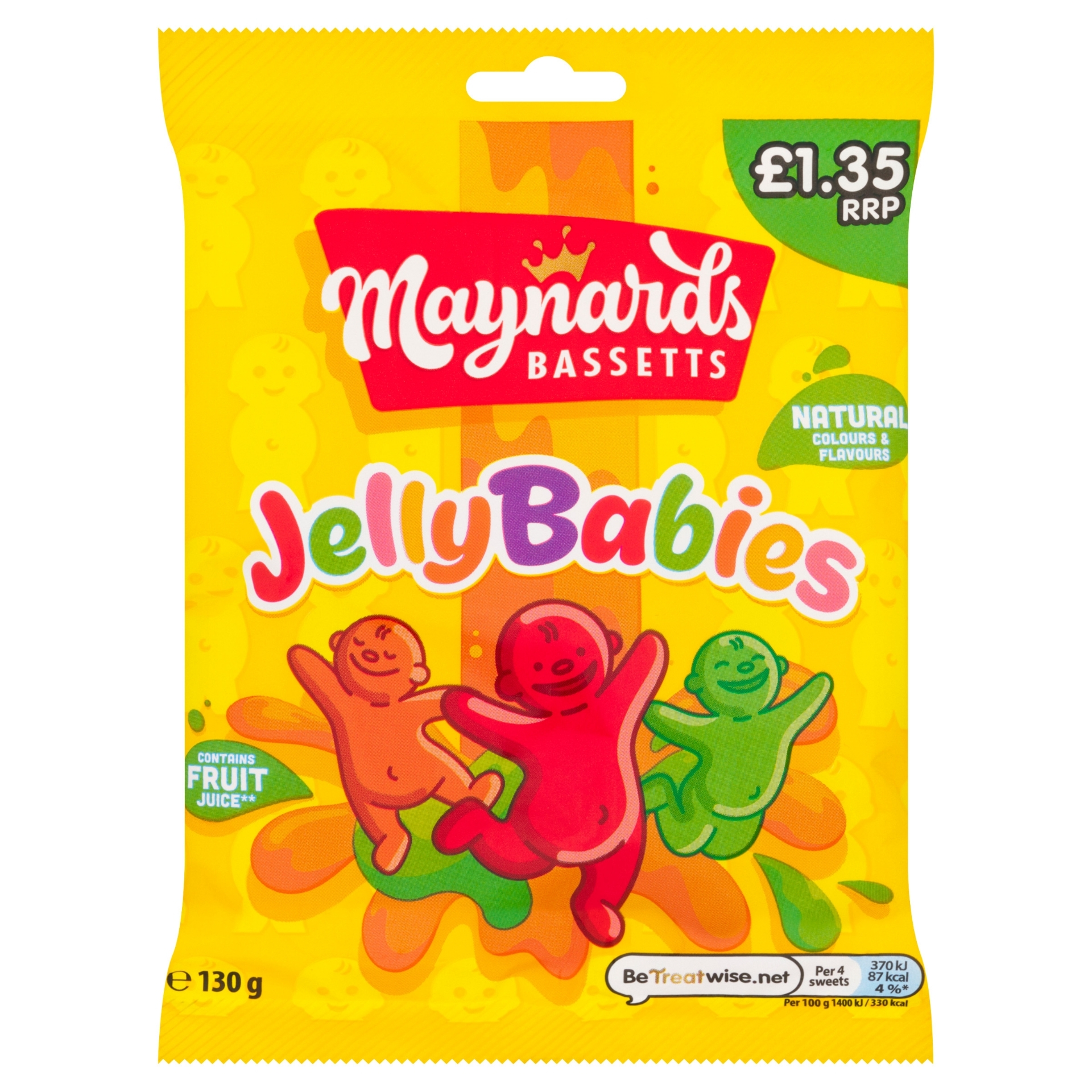 Picture of MAYNARDS - JELLY BABIES pm1.35 sweets