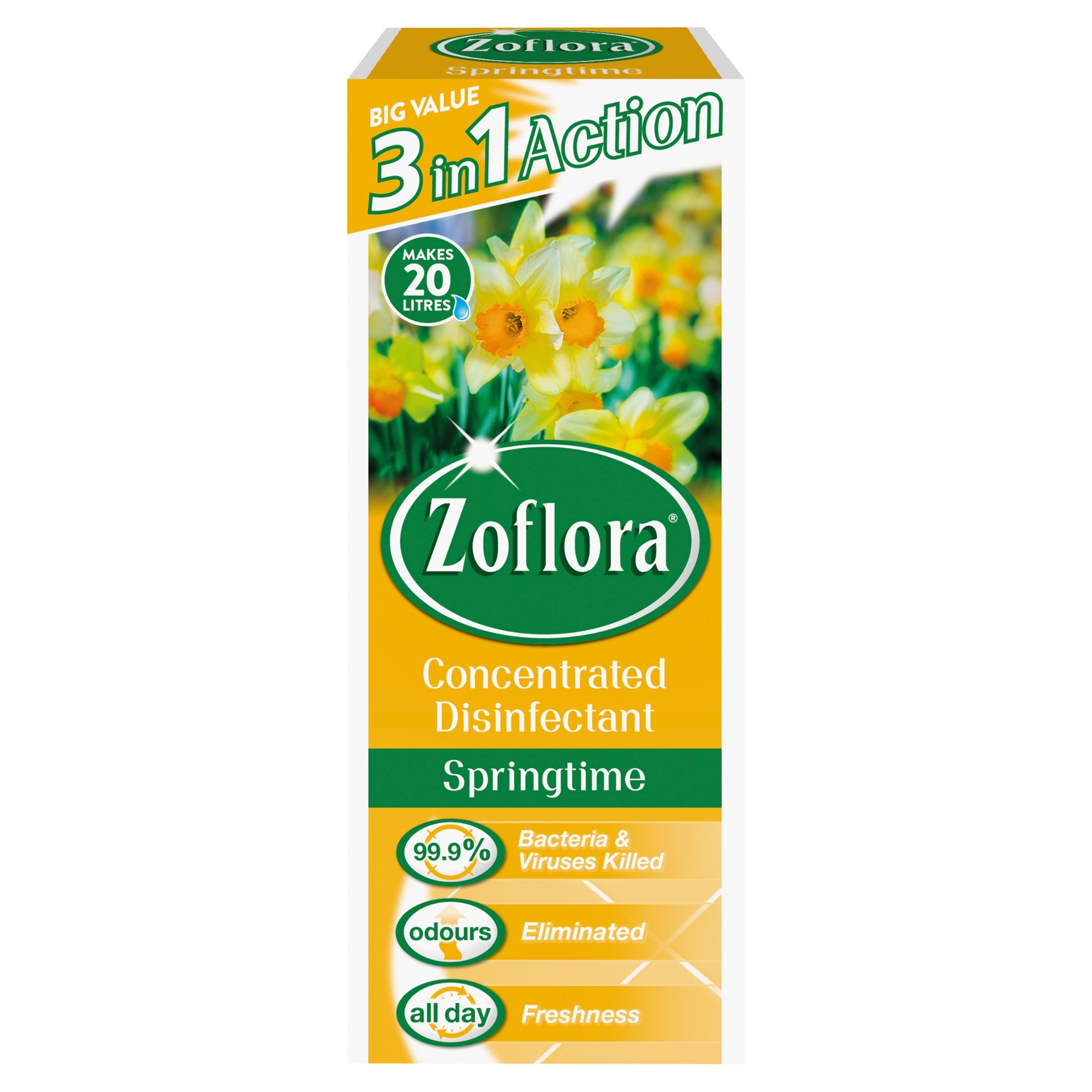 Picture of ZOFLORA DISINFECTANT - SPRINGTIME (P) new pack^