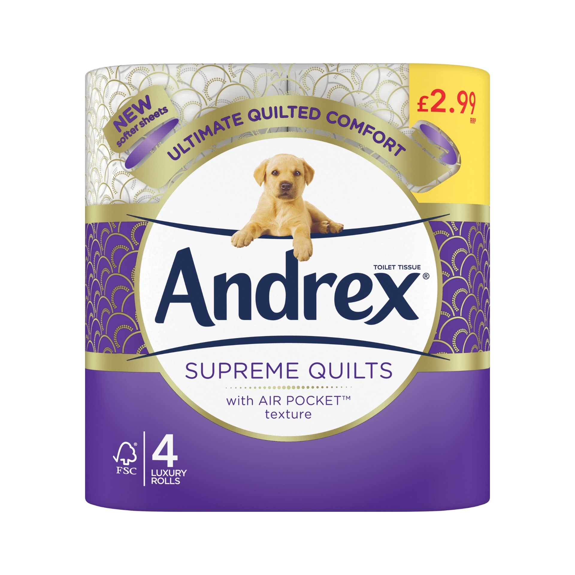 Picture of ANDREX TOILET ROLL - ULTIMATE QUILTS pm2.99 155Sht