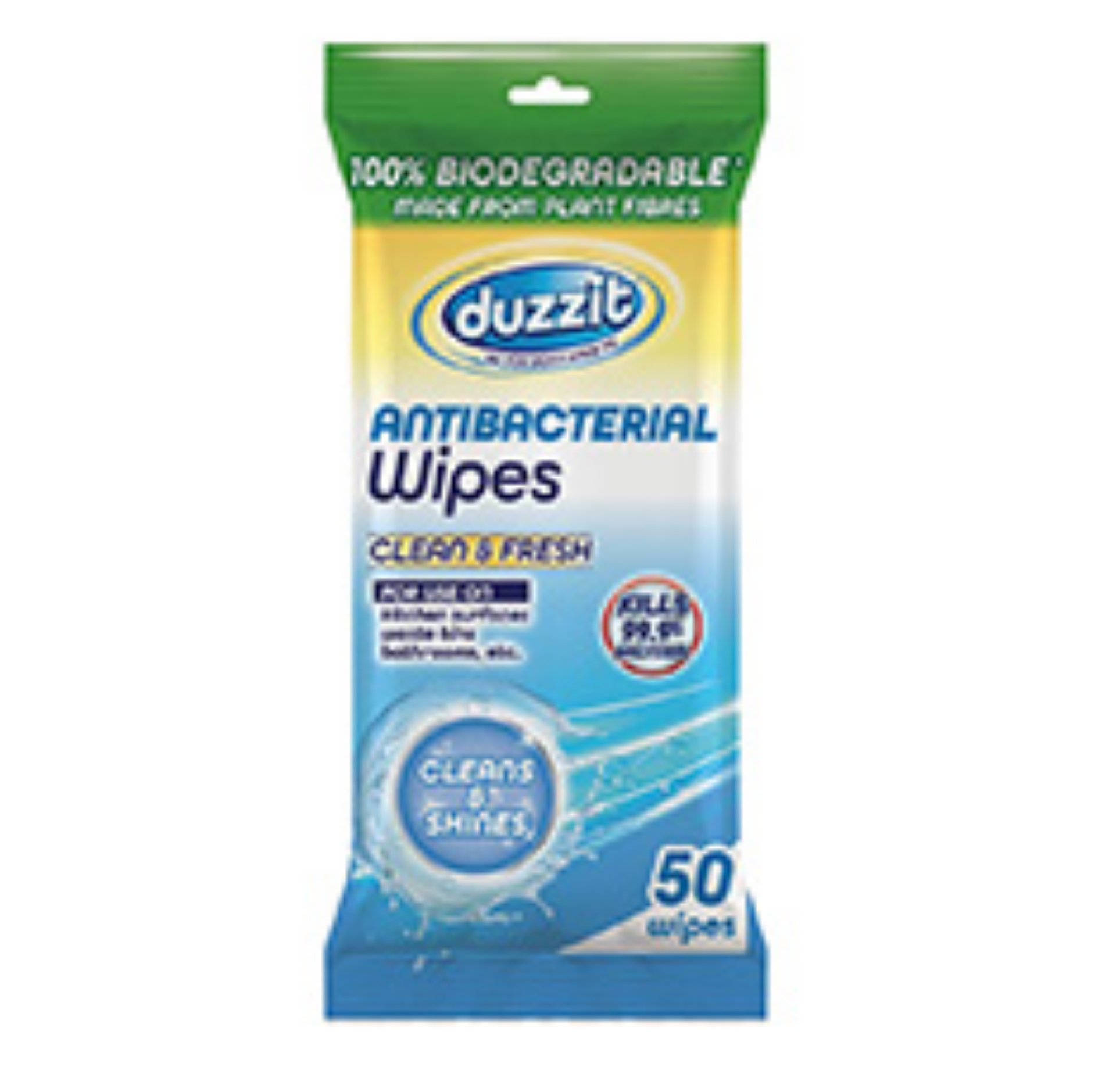 Picture of DUZZIT WIPES - BIODEGRADABLE ANTI-BAC 