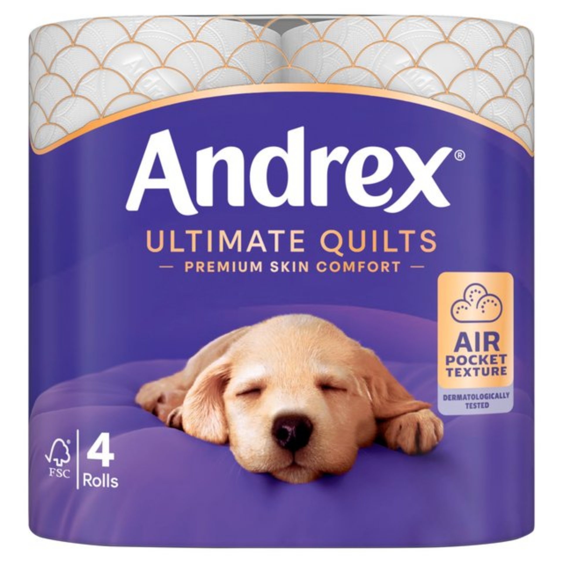 Picture of ANDREX TOILET ROLL ULTIMATE QUILTS 3Ply 155Sh FSC®