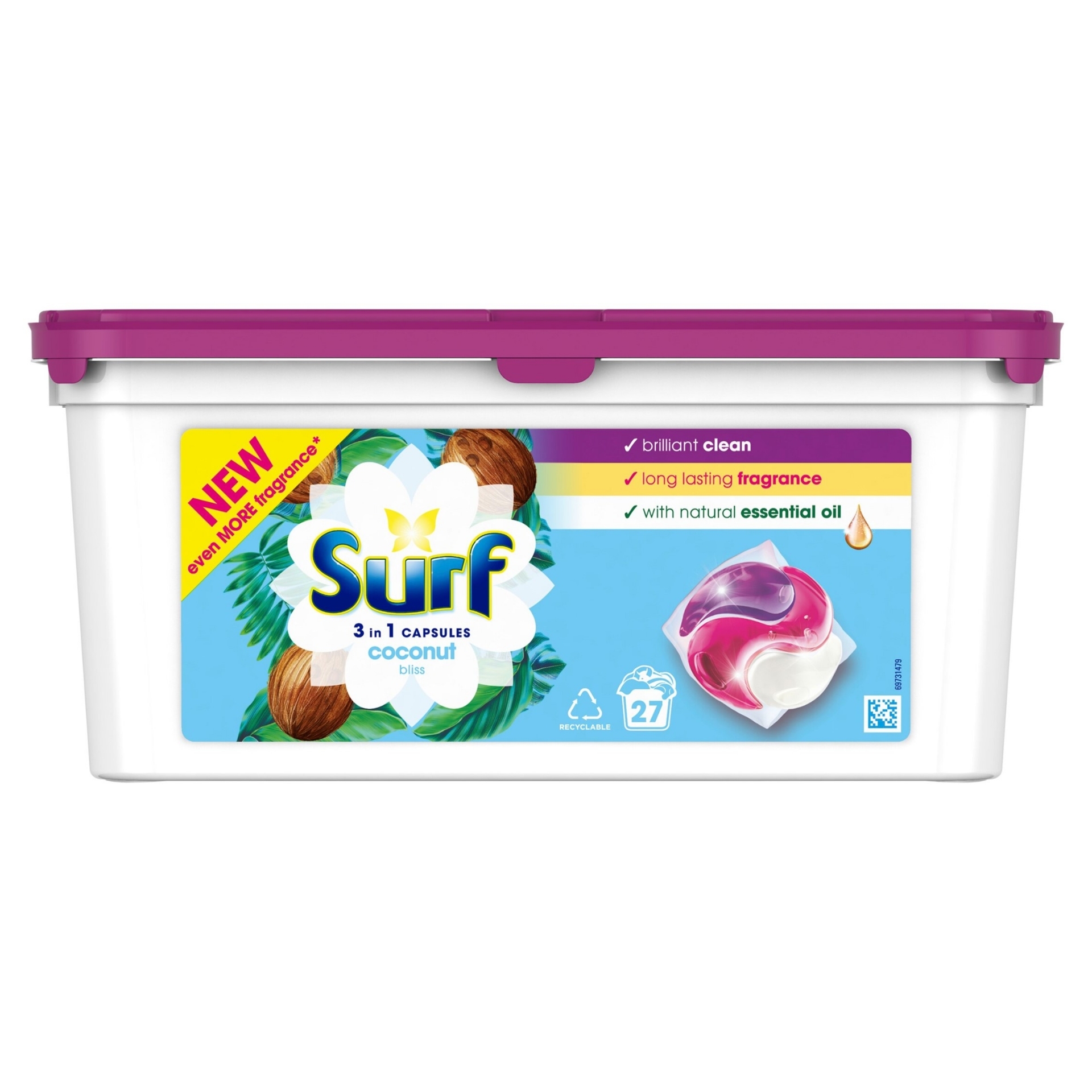 Picture of SURF 3-IN-1 PODS - COCONUT BLISS (27w) (c)