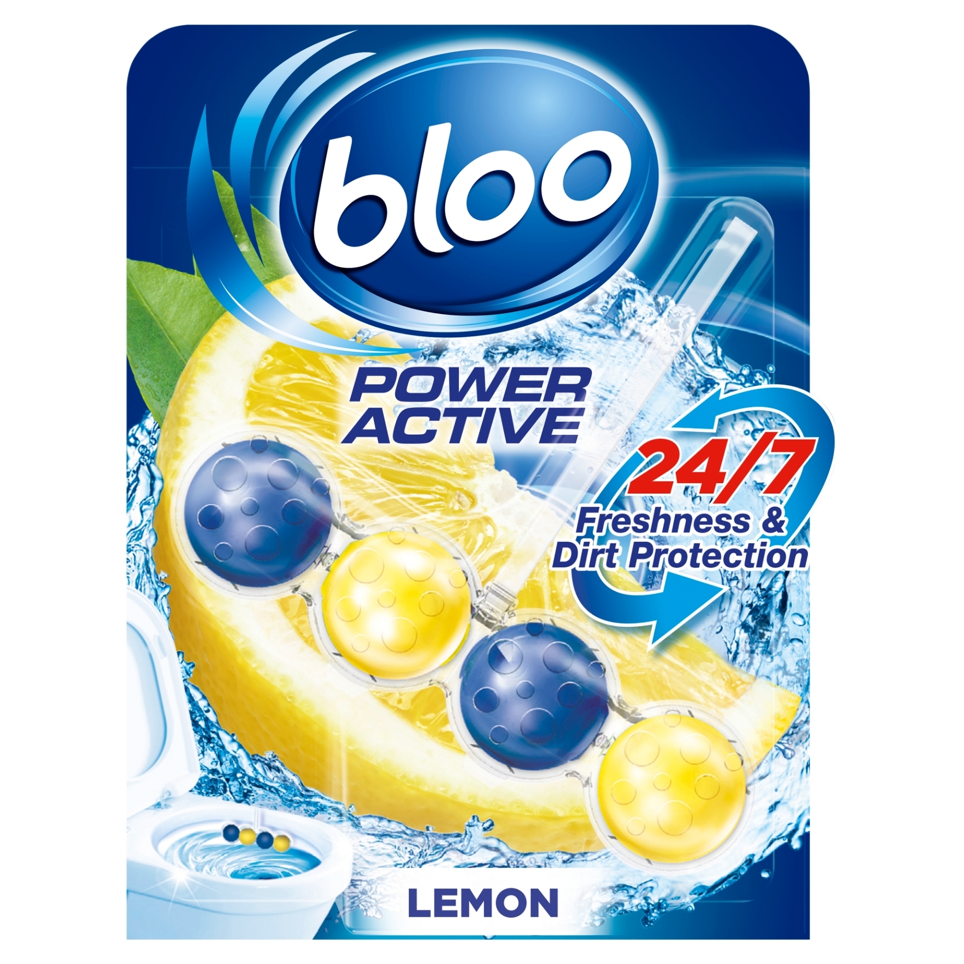 Picture of BLOO RIM BLOCK - POWER ACTIVE CLEAR WATER LEMON