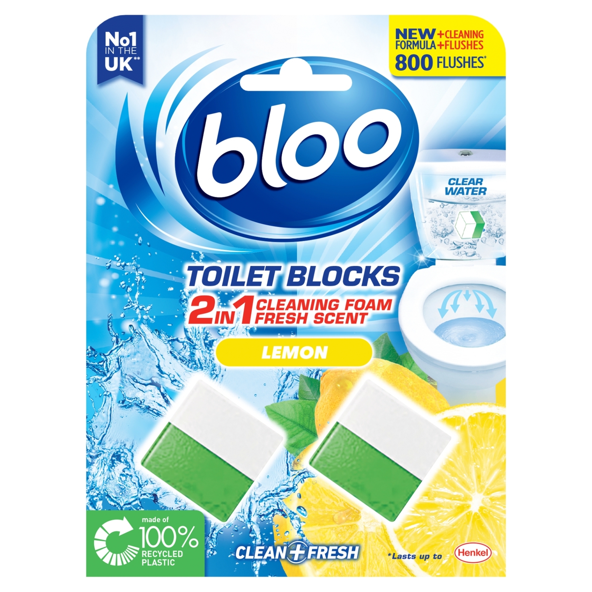 Picture of BLOO TOILET BLOCK - 2in1 LEMON